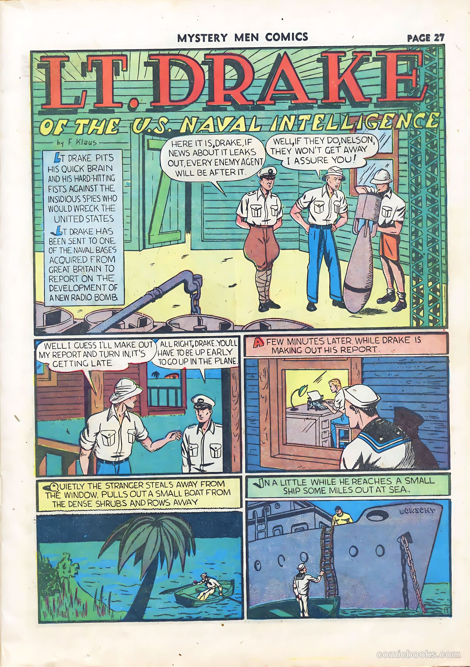 Mystery Men Comics #22 (1941) — page 29 of 67