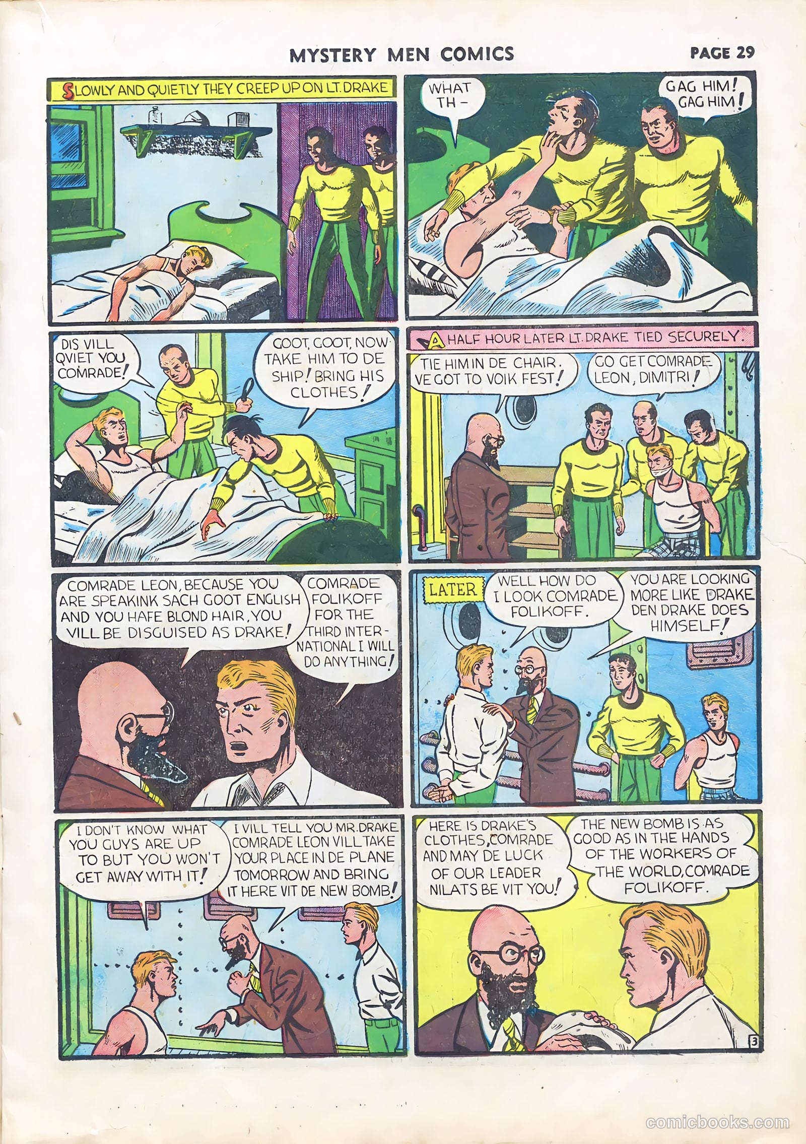 Mystery Men Comics #22 (1941) — page 31 of 67