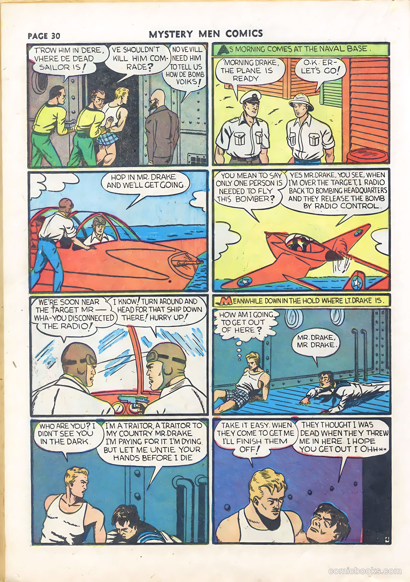 Mystery Men Comics #22 (1941) — page 32 of 67