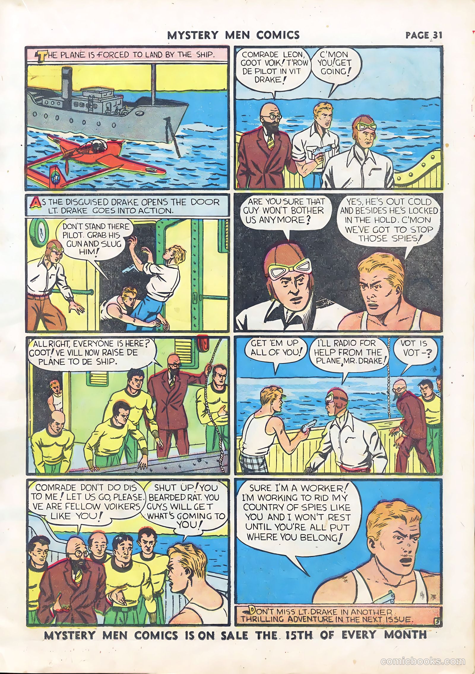 Mystery Men Comics #22 (1941) — page 33 of 67