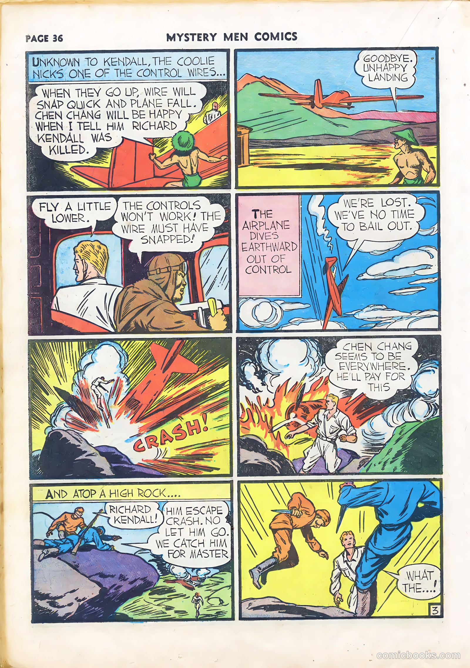 Mystery Men Comics #22 (1941) — page 37 of 67