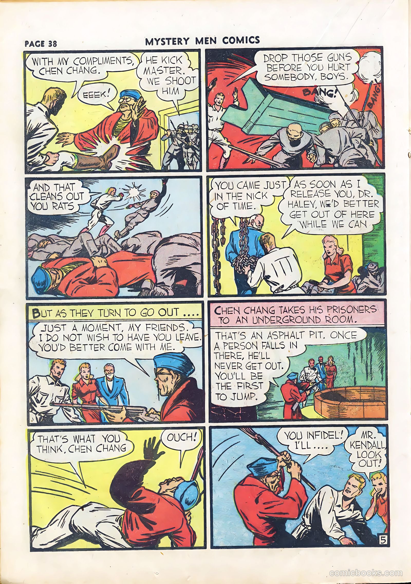Mystery Men Comics #22 (1941) — page 39 of 67