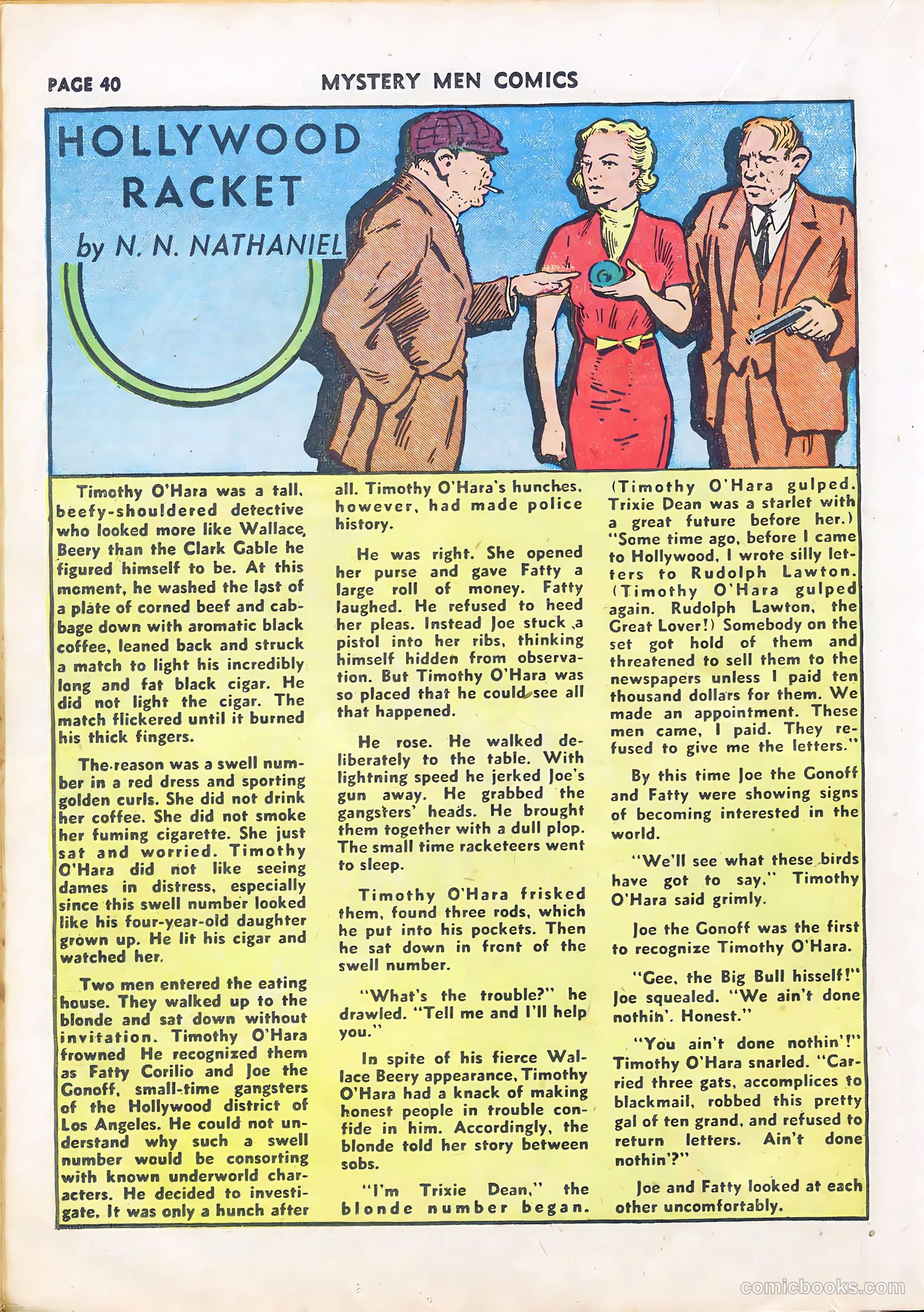 Mystery Men Comics #22 (1941) — page 41 of 67