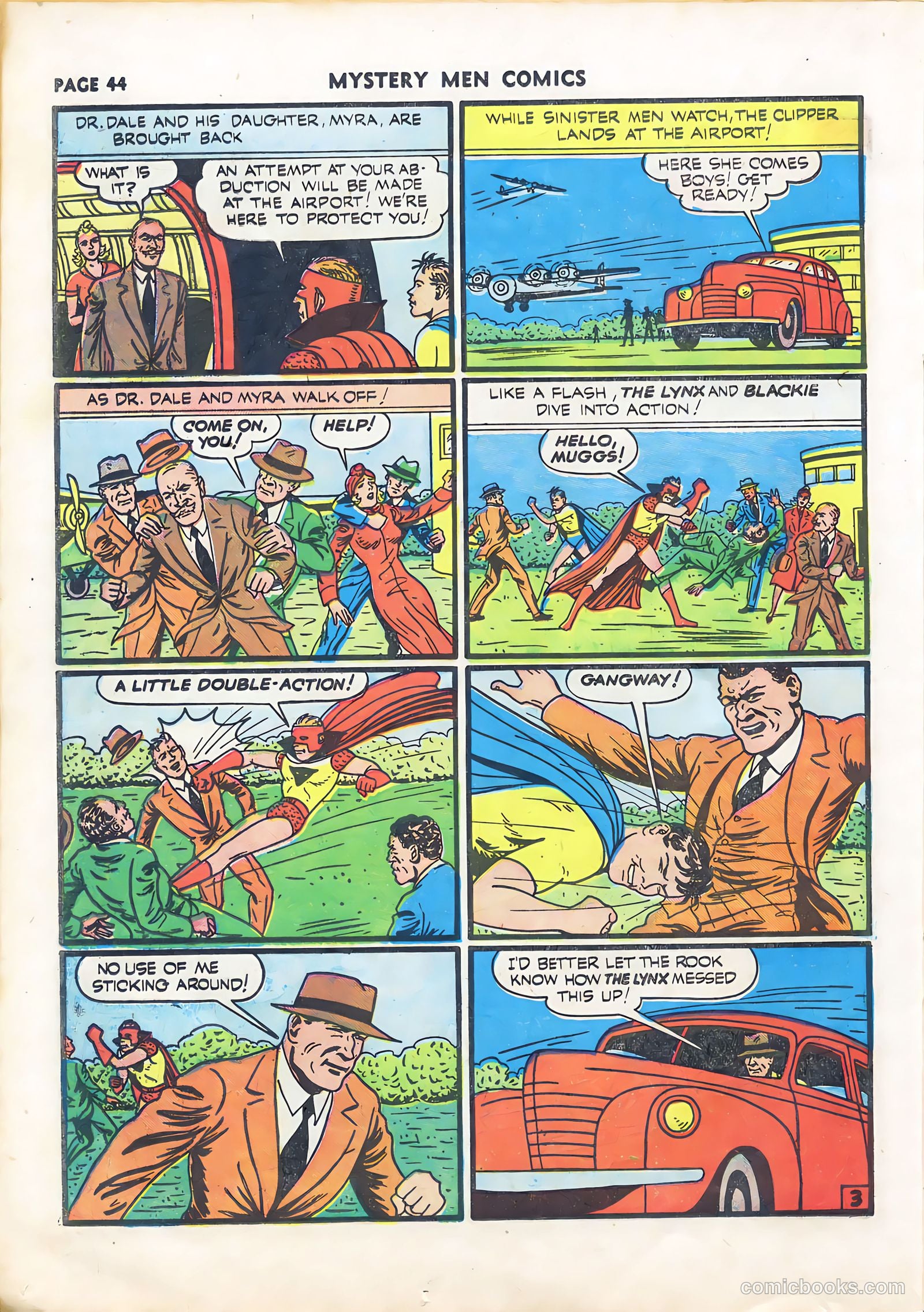 Mystery Men Comics #22 (1941) — page 45 of 67