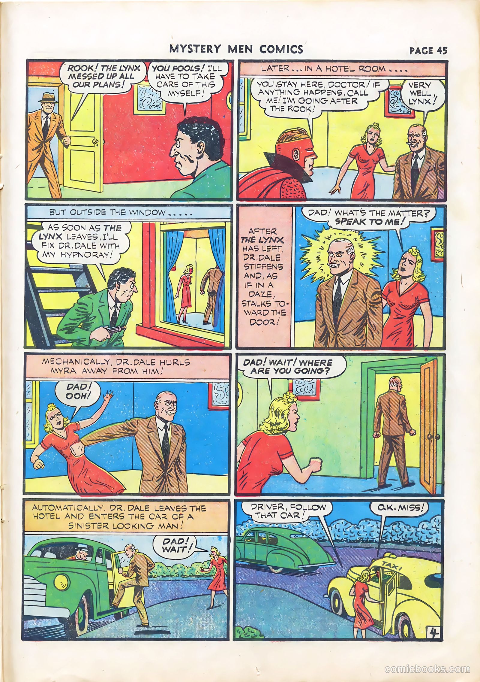 Mystery Men Comics #22 (1941) — page 46 of 67