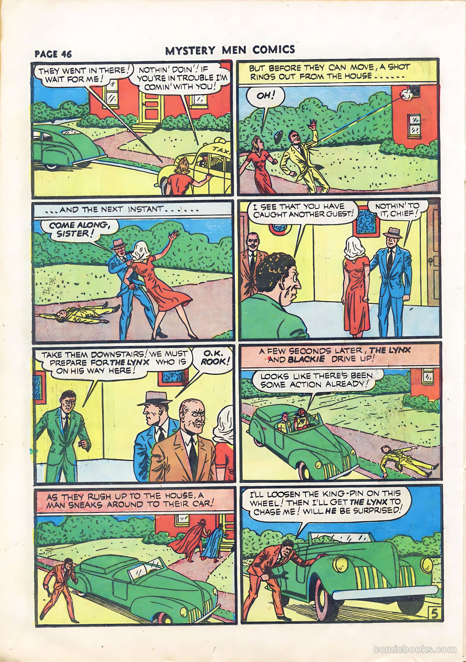 Mystery Men Comics #22 (1941) — page 47 of 67