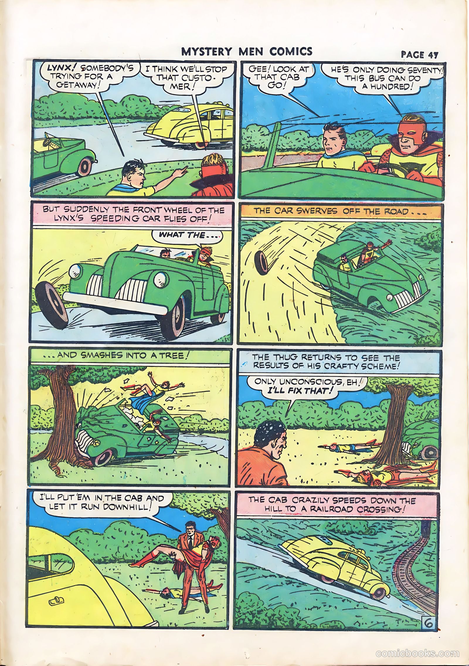 Mystery Men Comics #22 (1941) — page 48 of 67