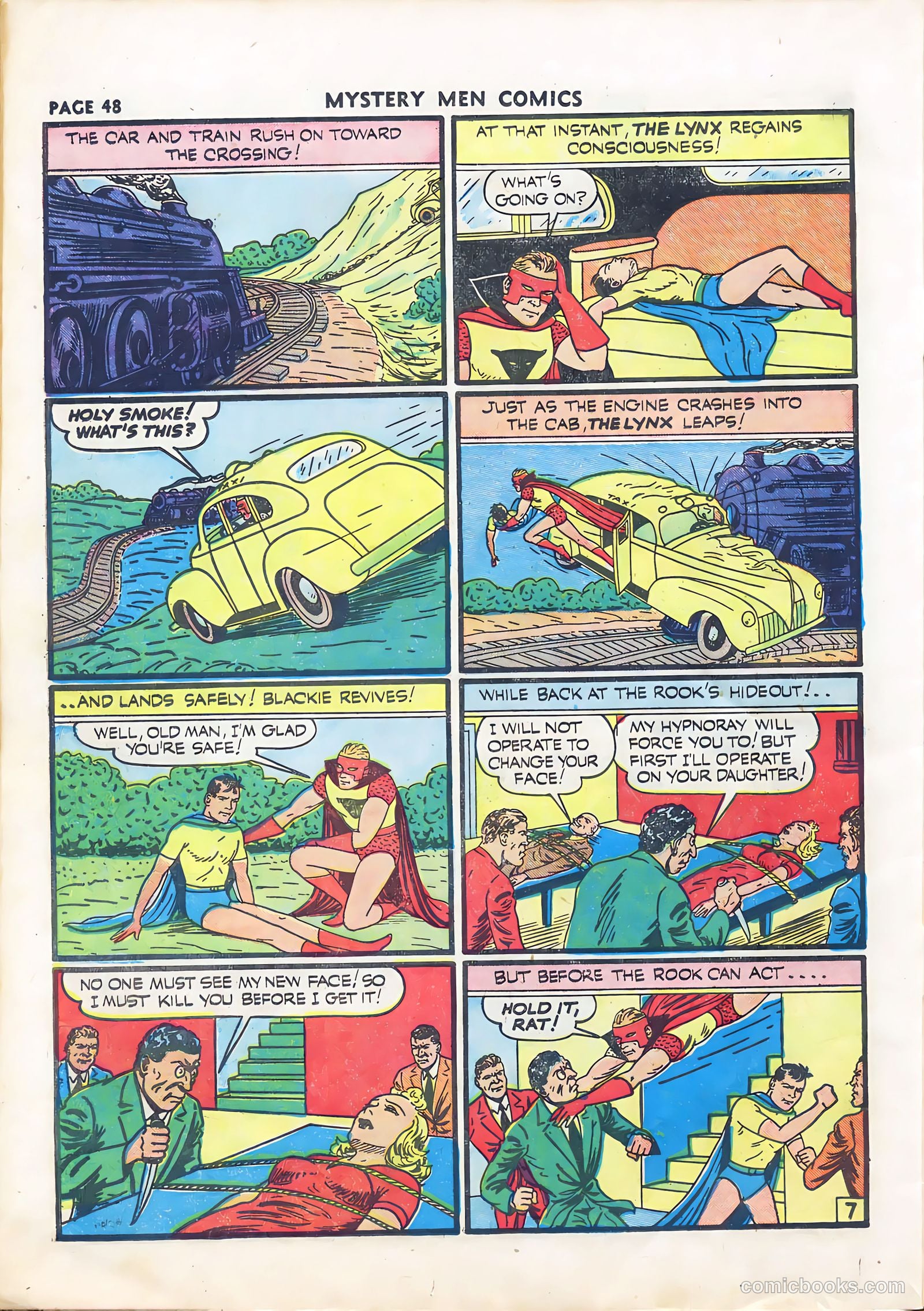 Mystery Men Comics #22 (1941) — page 49 of 67