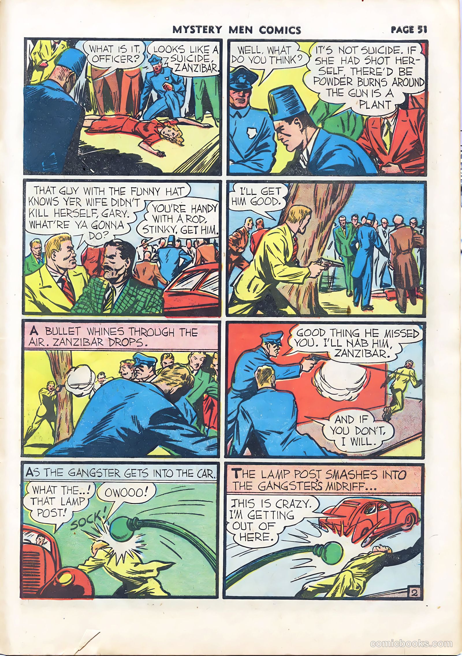Mystery Men Comics #22 (1941) — page 52 of 67