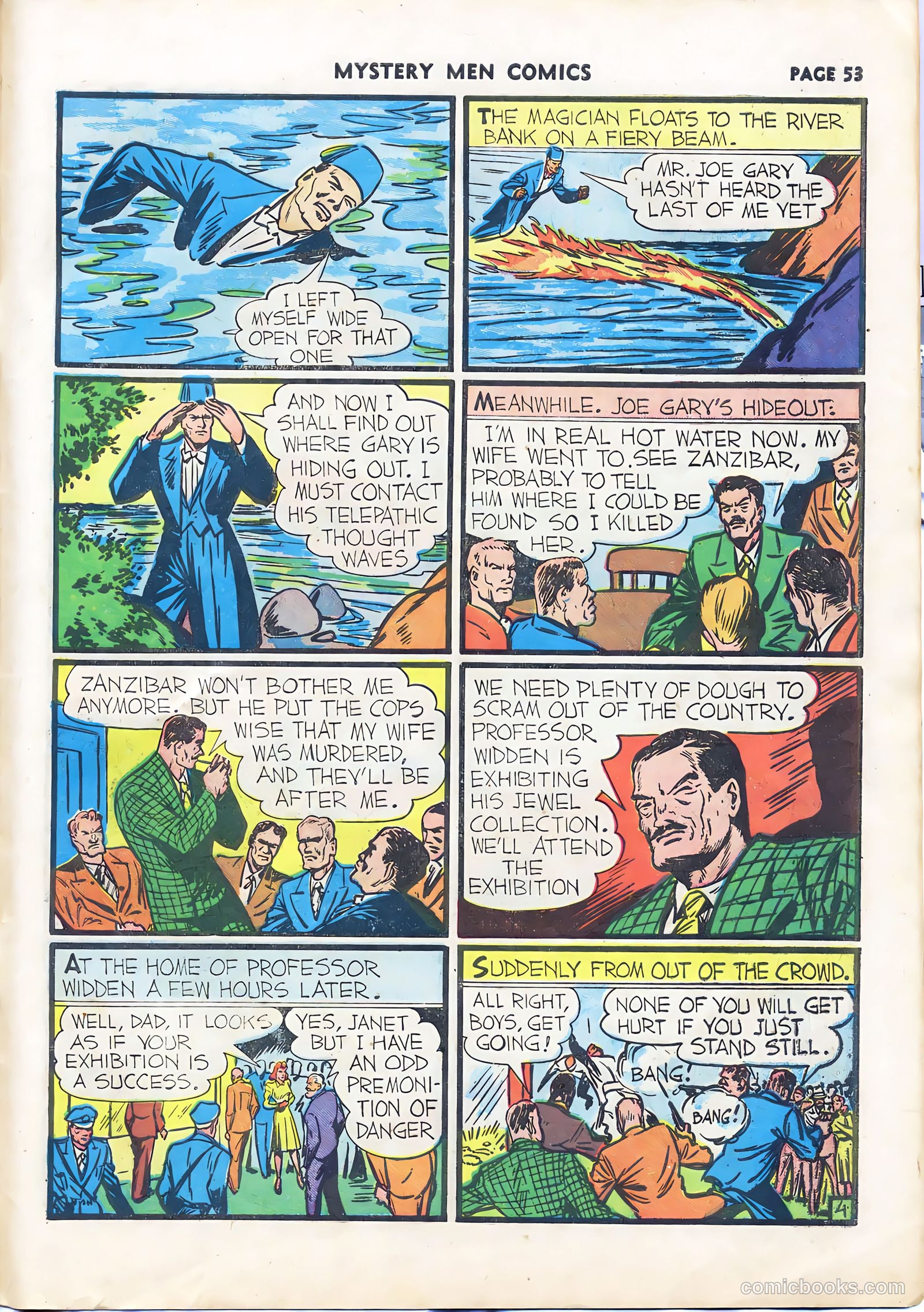 Mystery Men Comics #22 (1941) — page 54 of 67