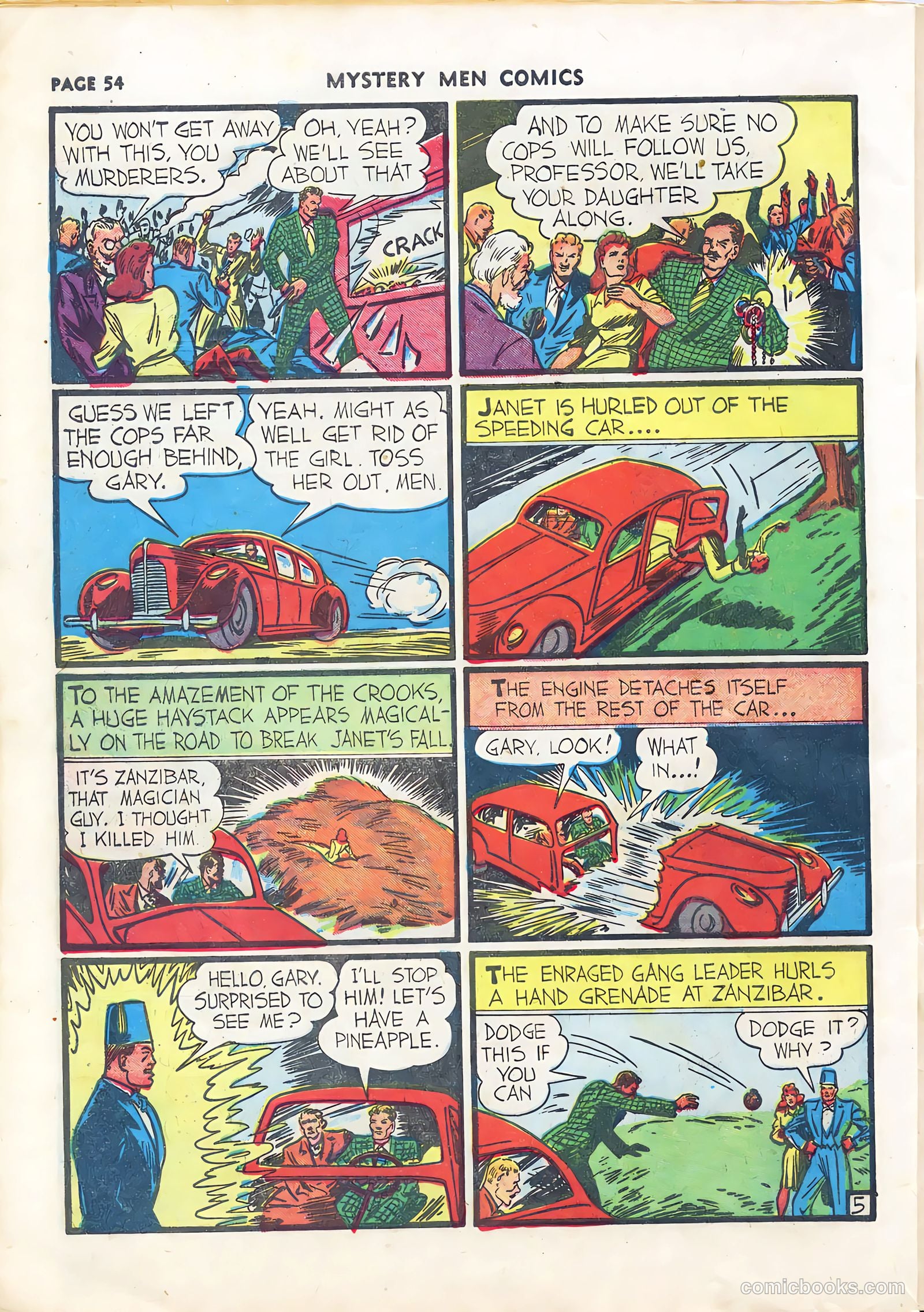 Mystery Men Comics #22 (1941) — page 55 of 67