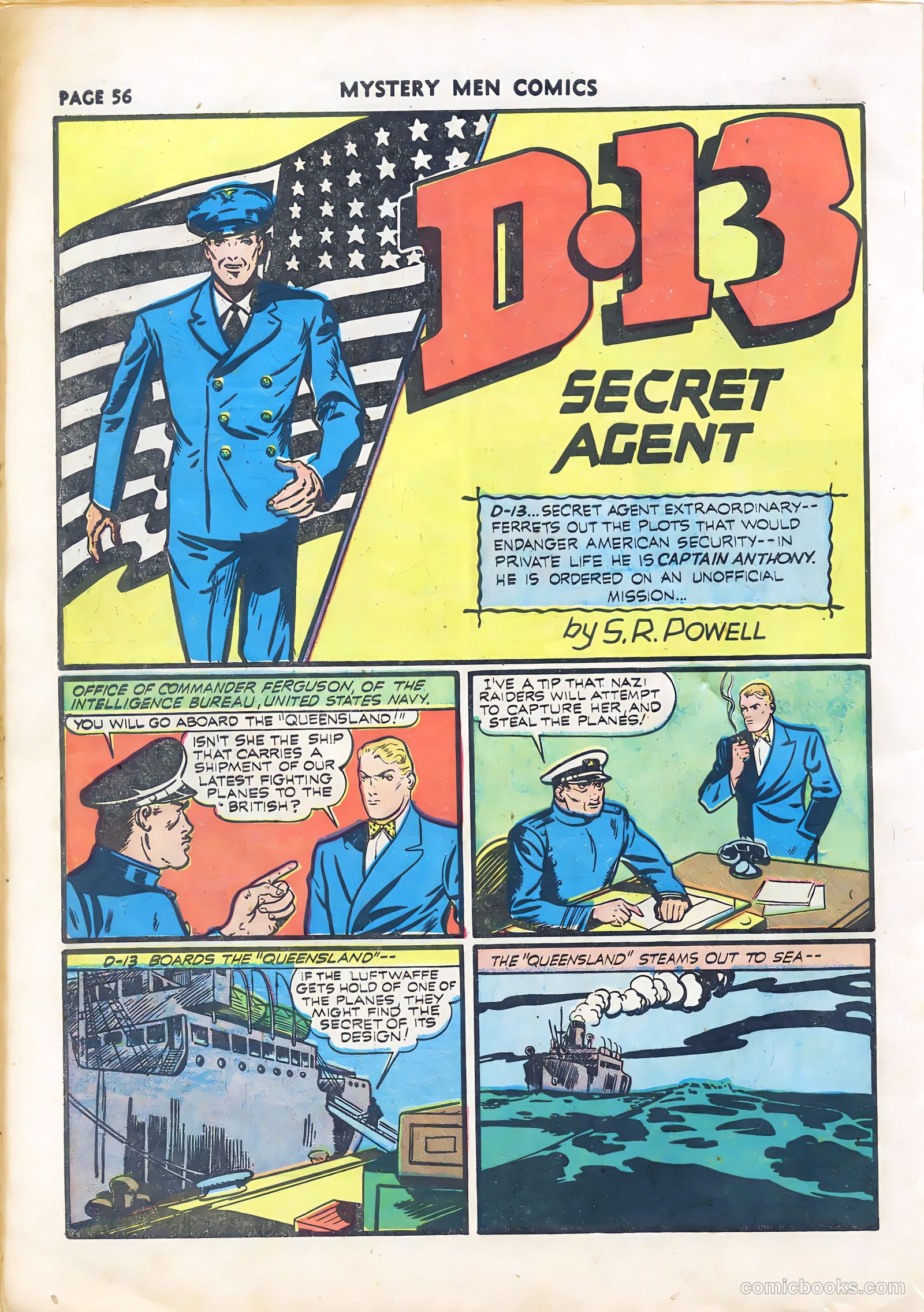 Mystery Men Comics #22 (1941) — page 57 of 67