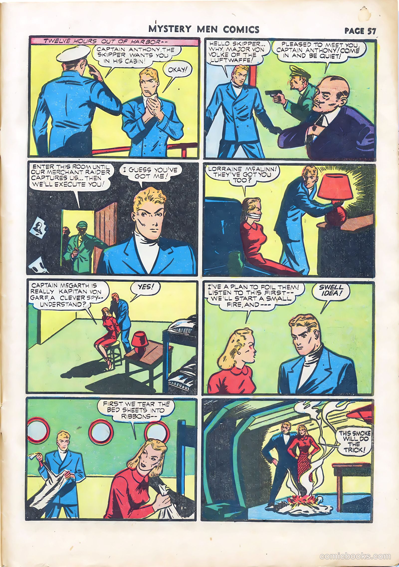 Mystery Men Comics #22 (1941) — page 58 of 67