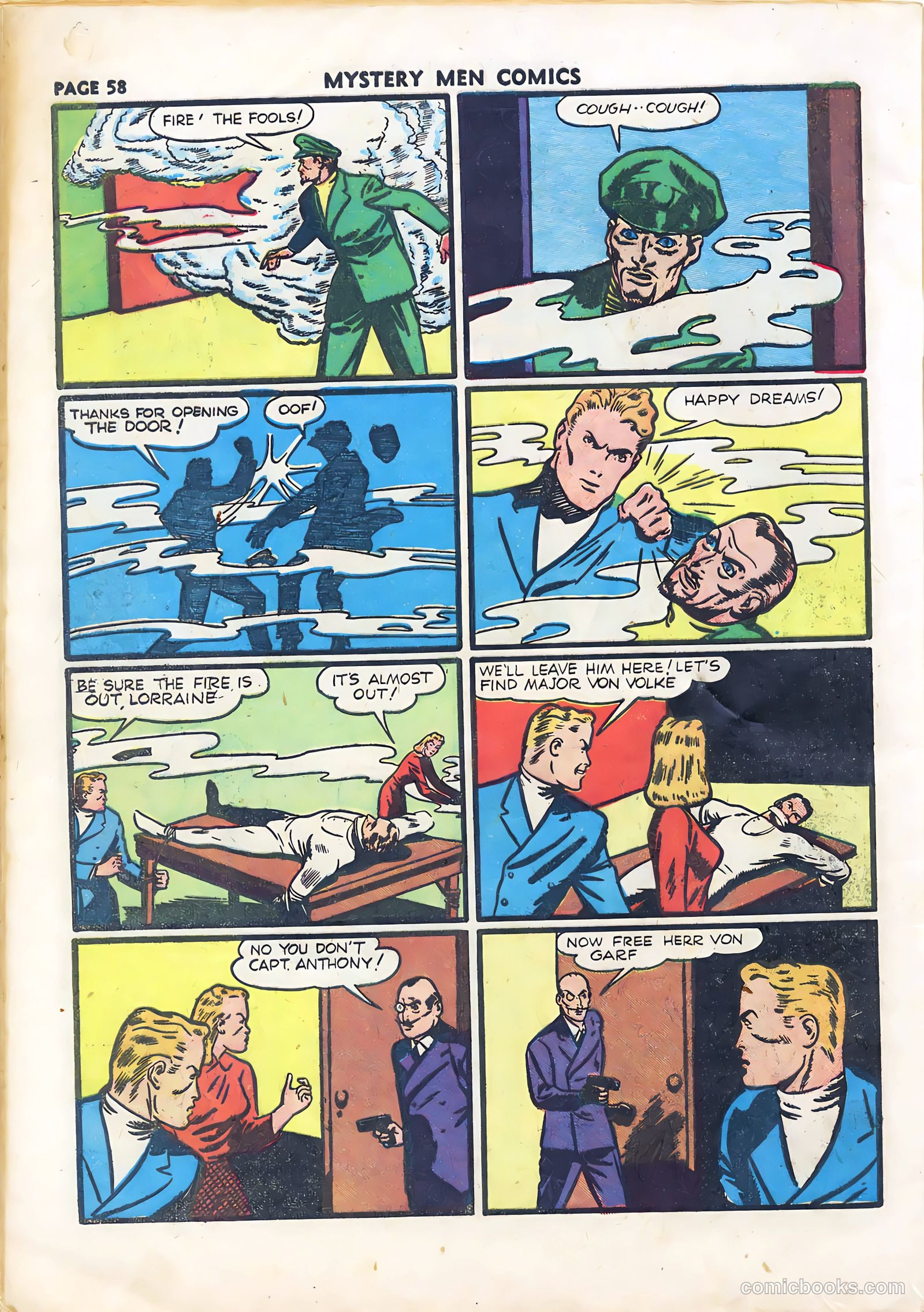 Mystery Men Comics #22 (1941) — page 59 of 67