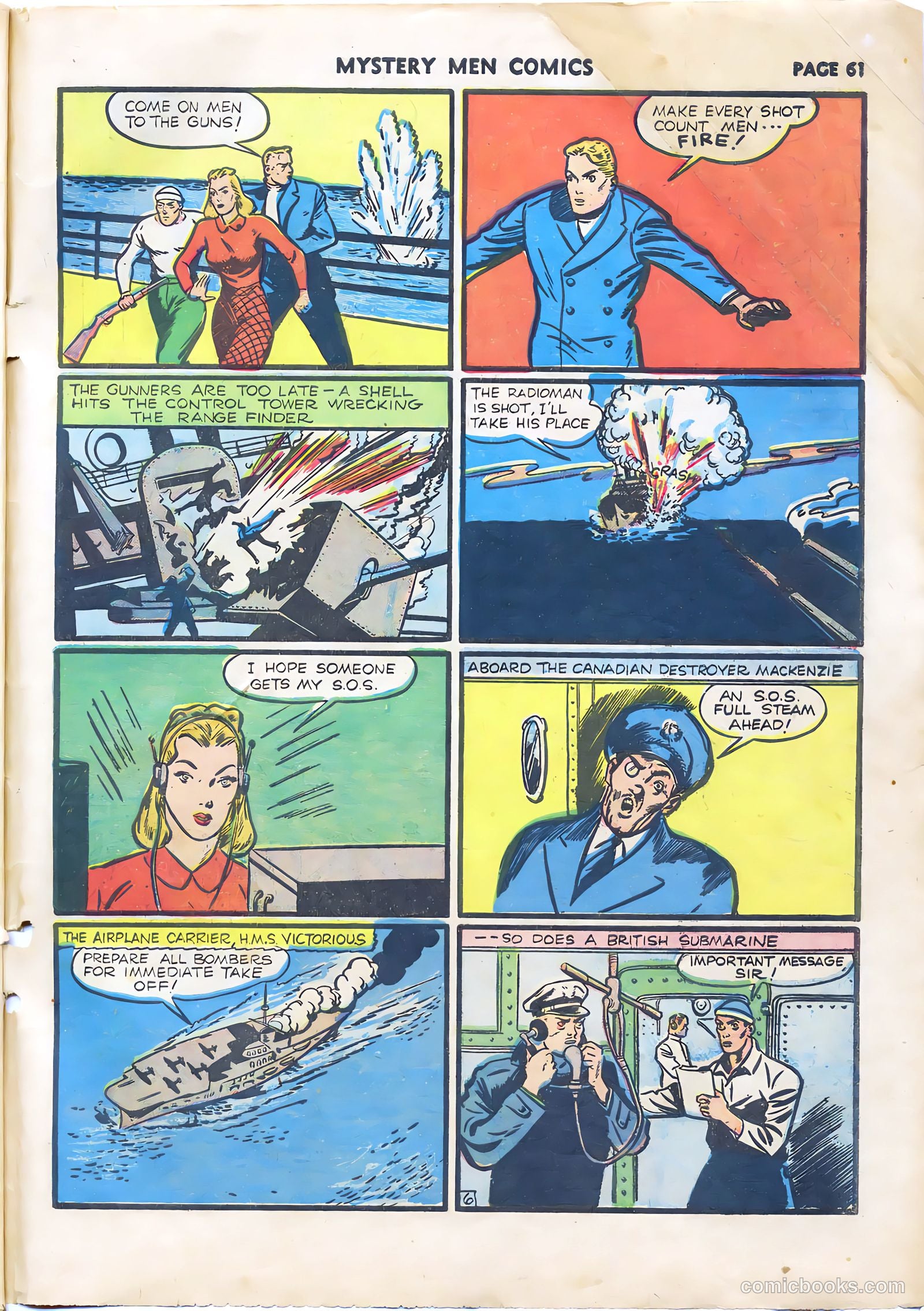 Mystery Men Comics #22 (1941) — page 62 of 67