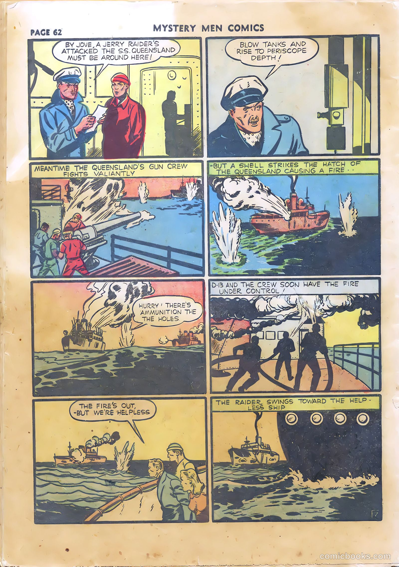 Mystery Men Comics #22 (1941) — page 63 of 67