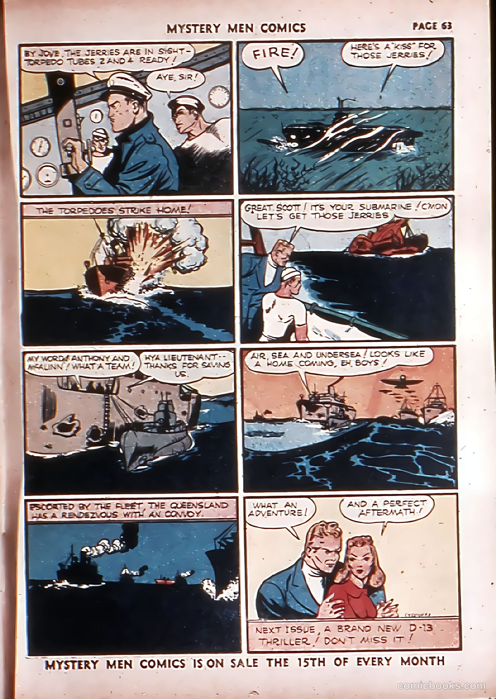 Mystery Men Comics #22 (1941) — page 64 of 67