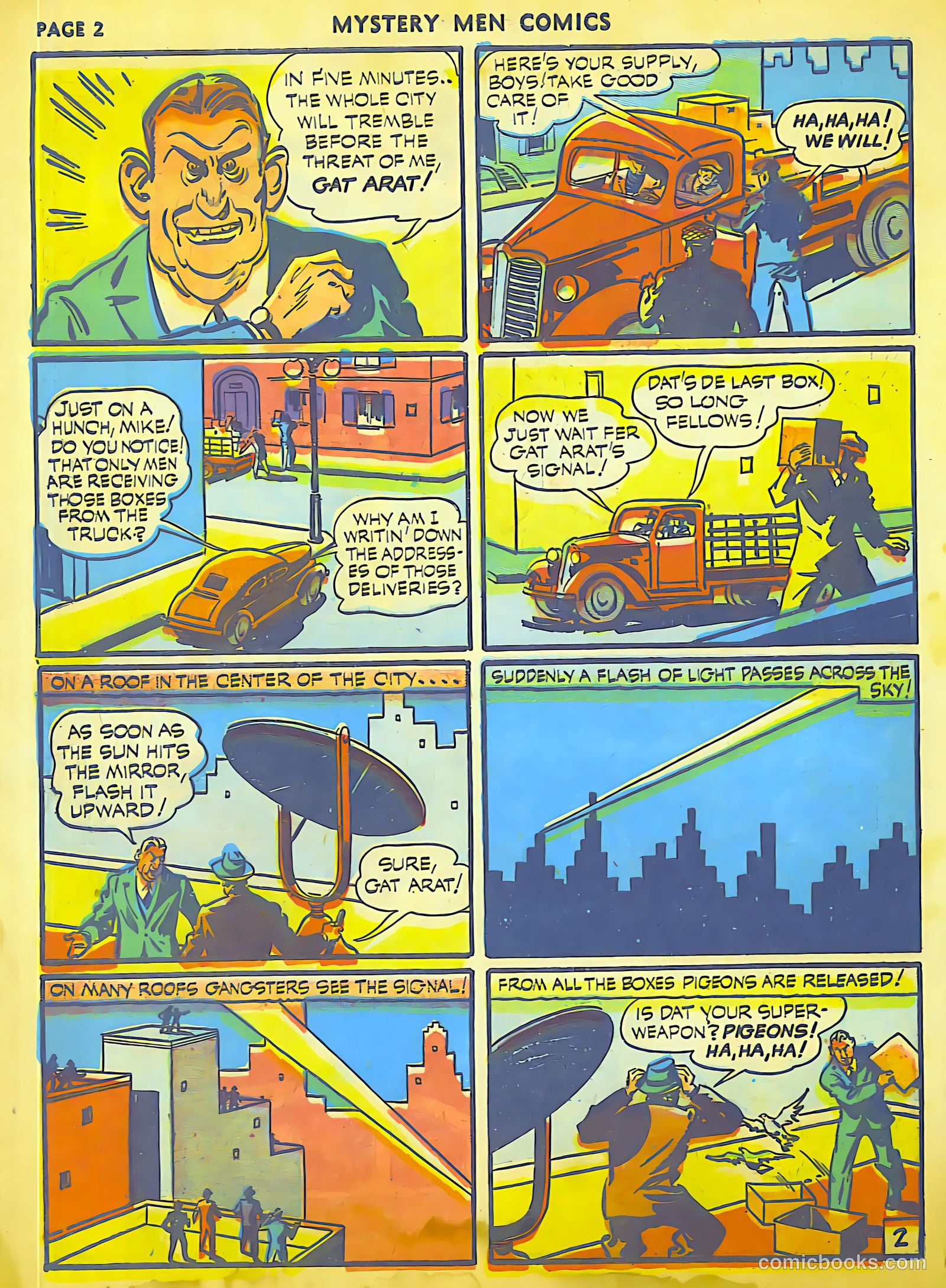 Mystery Men Comics #23 (1941) — page 4 of 67