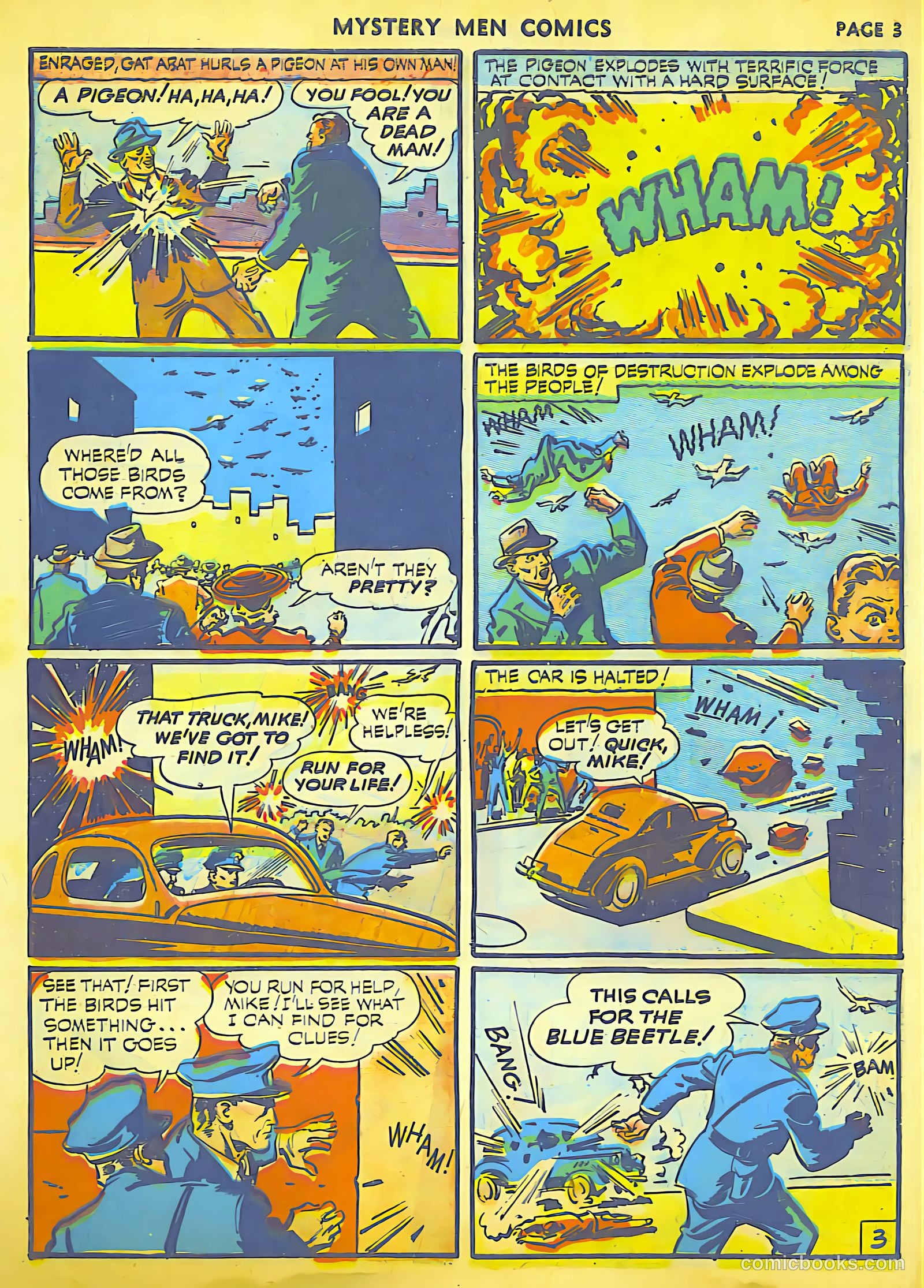Mystery Men Comics #23 (1941) — page 5 of 67