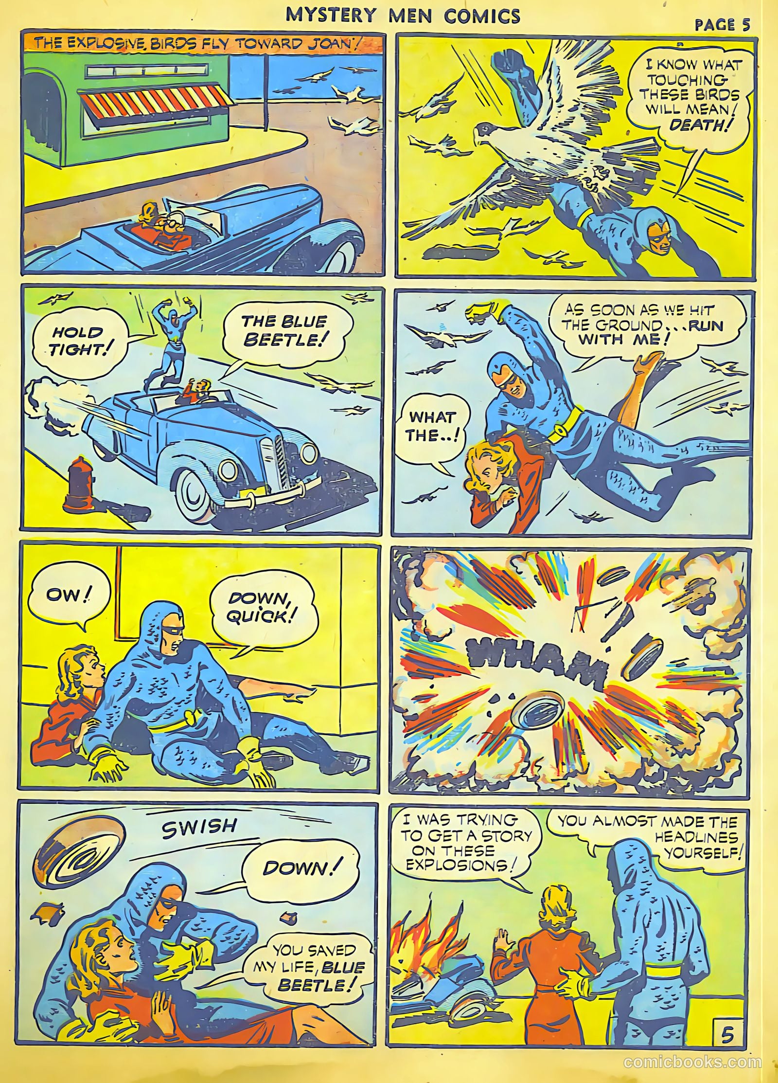 Mystery Men Comics #23 (1941) — page 7 of 67