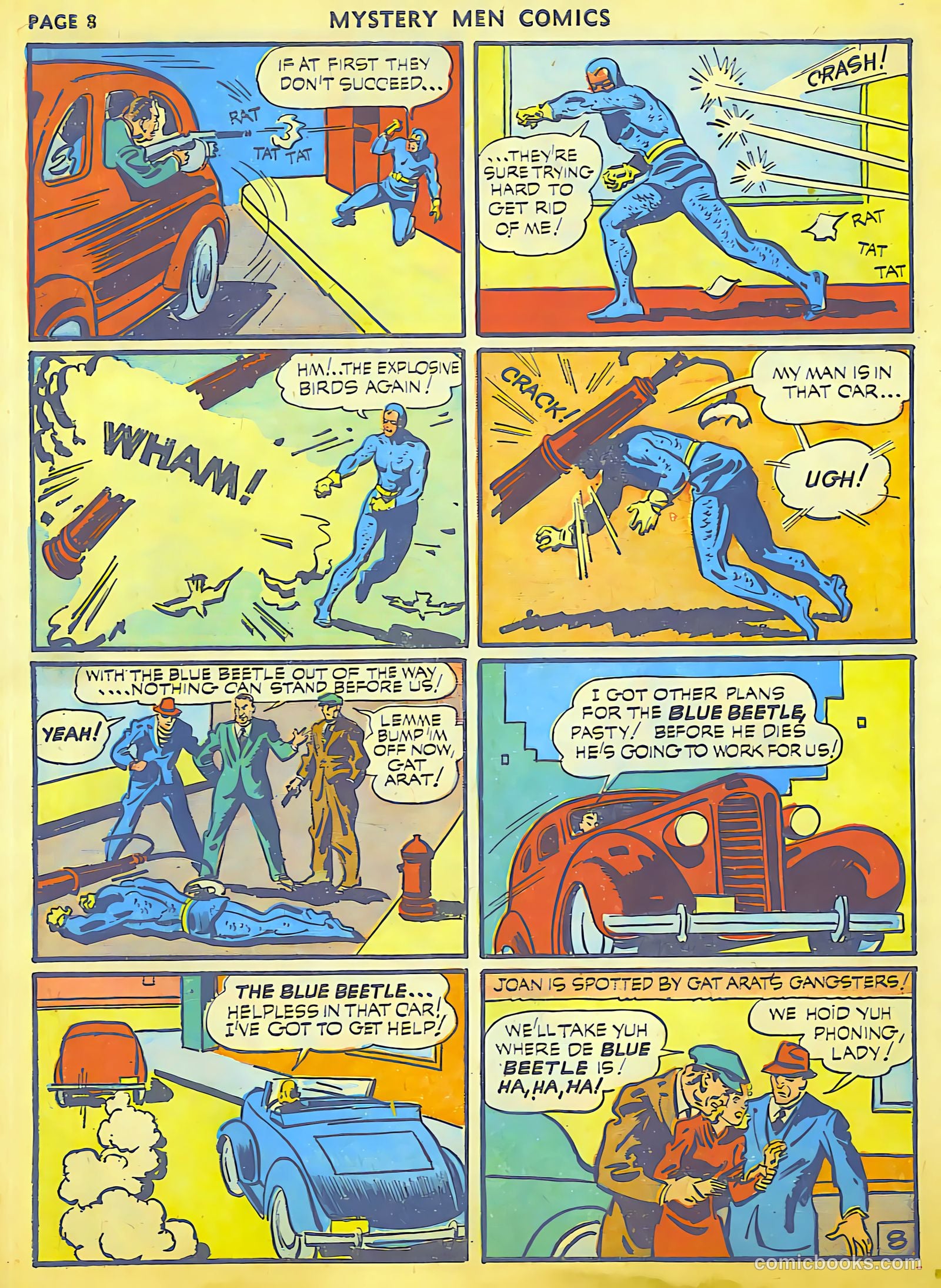 Mystery Men Comics #23 (1941) — page 10 of 67