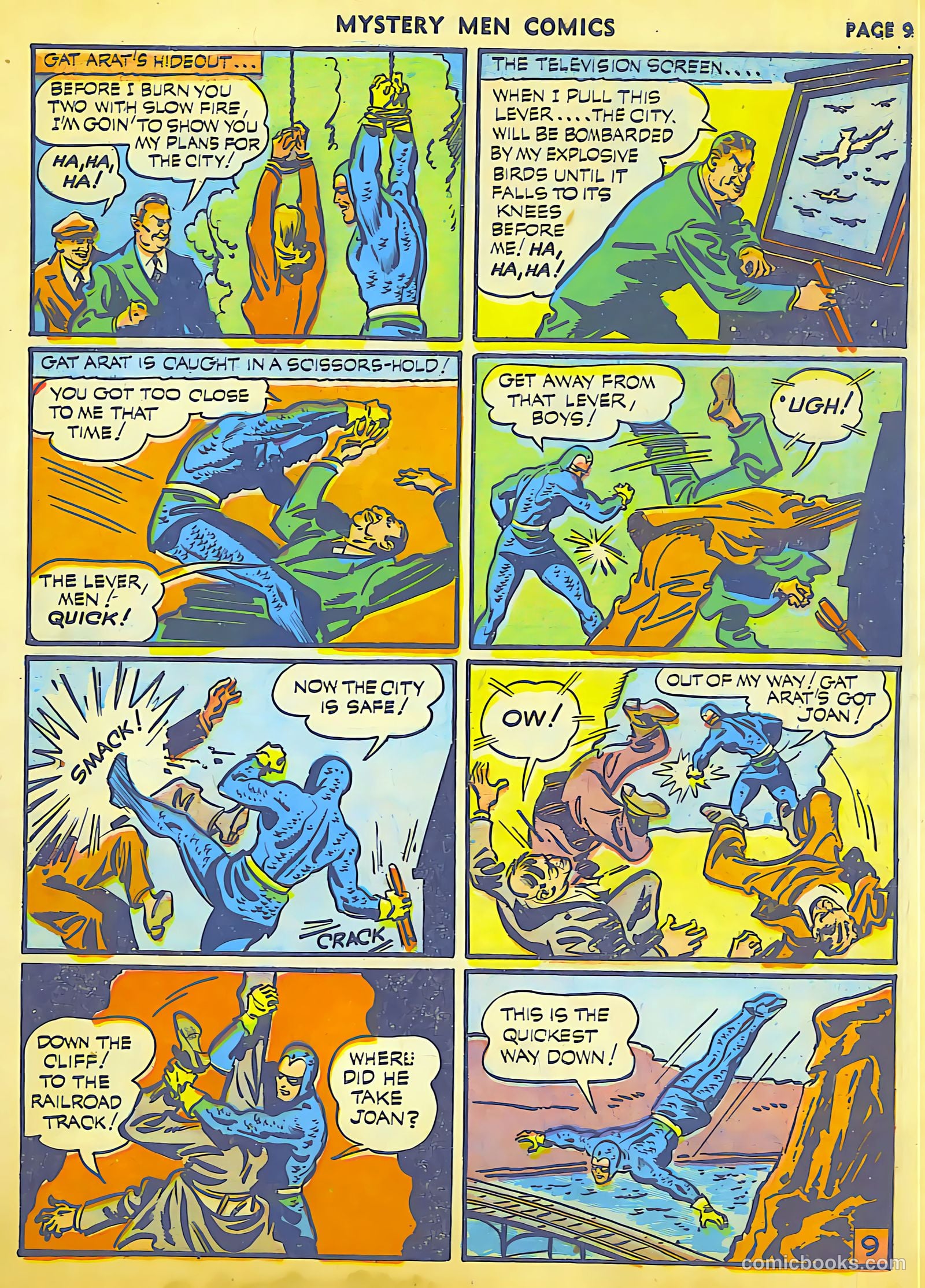 Mystery Men Comics #23 (1941) — page 11 of 67
