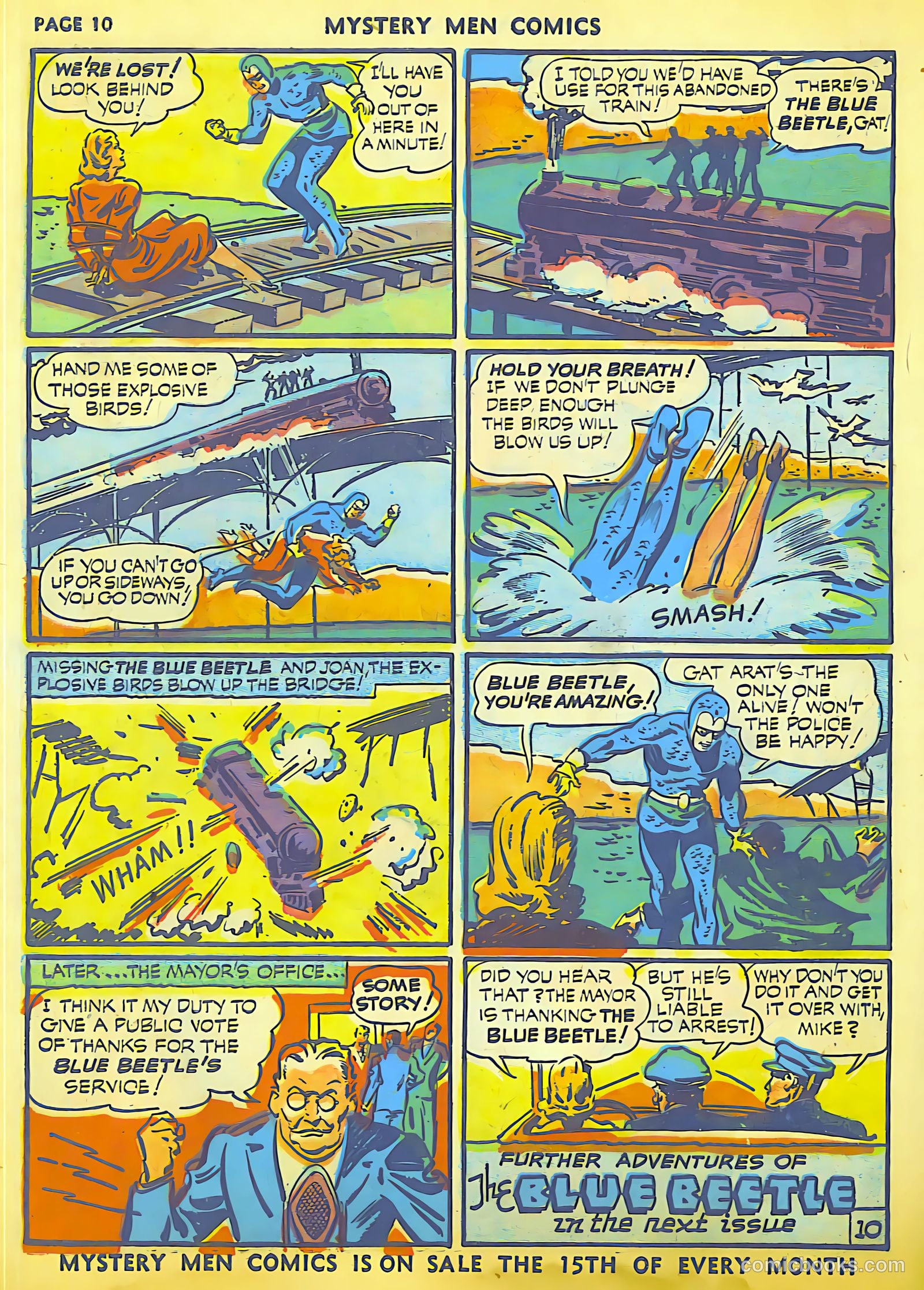 Mystery Men Comics #23 (1941) — page 12 of 67