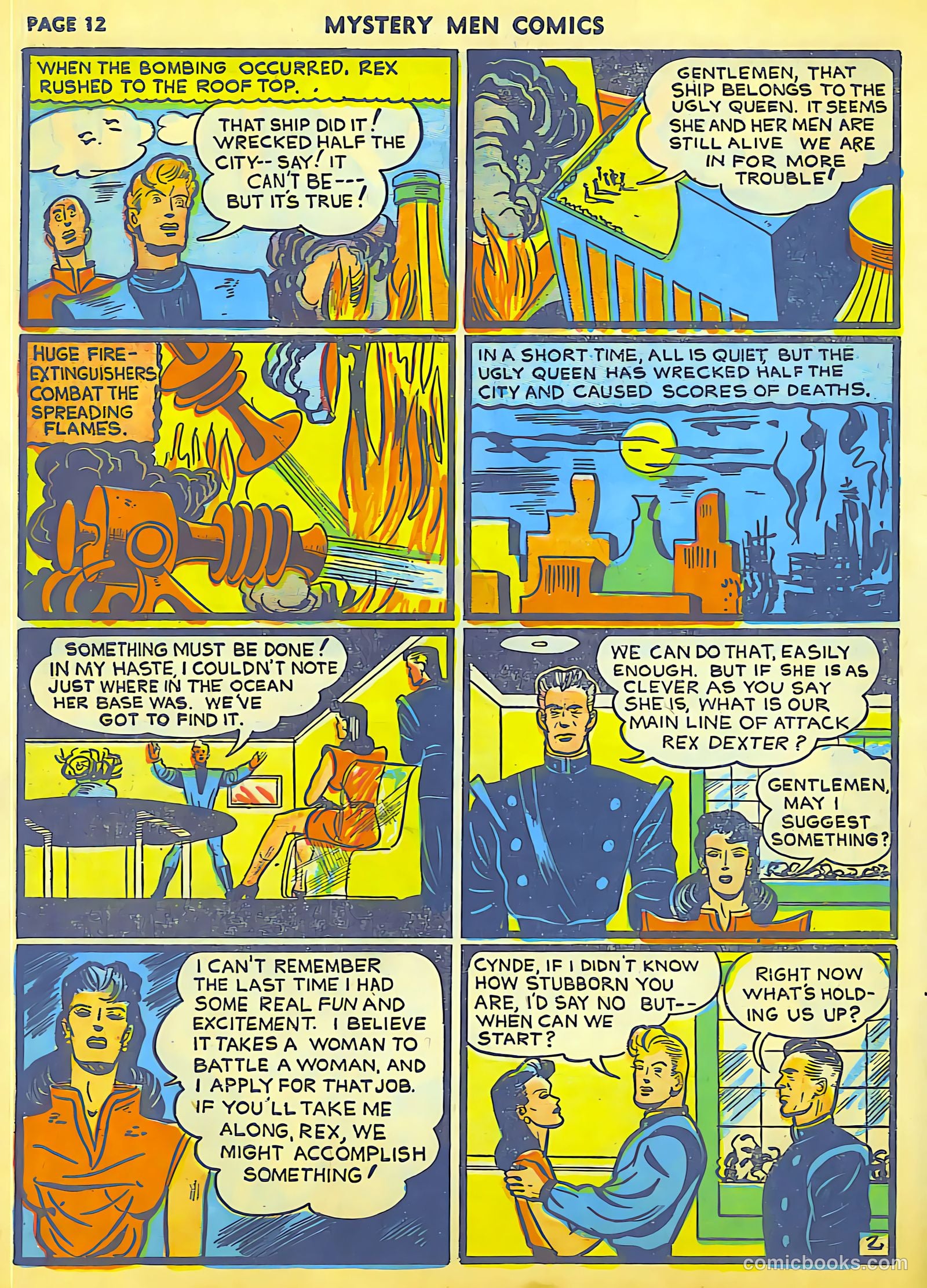 Mystery Men Comics #23 (1941) — page 14 of 67