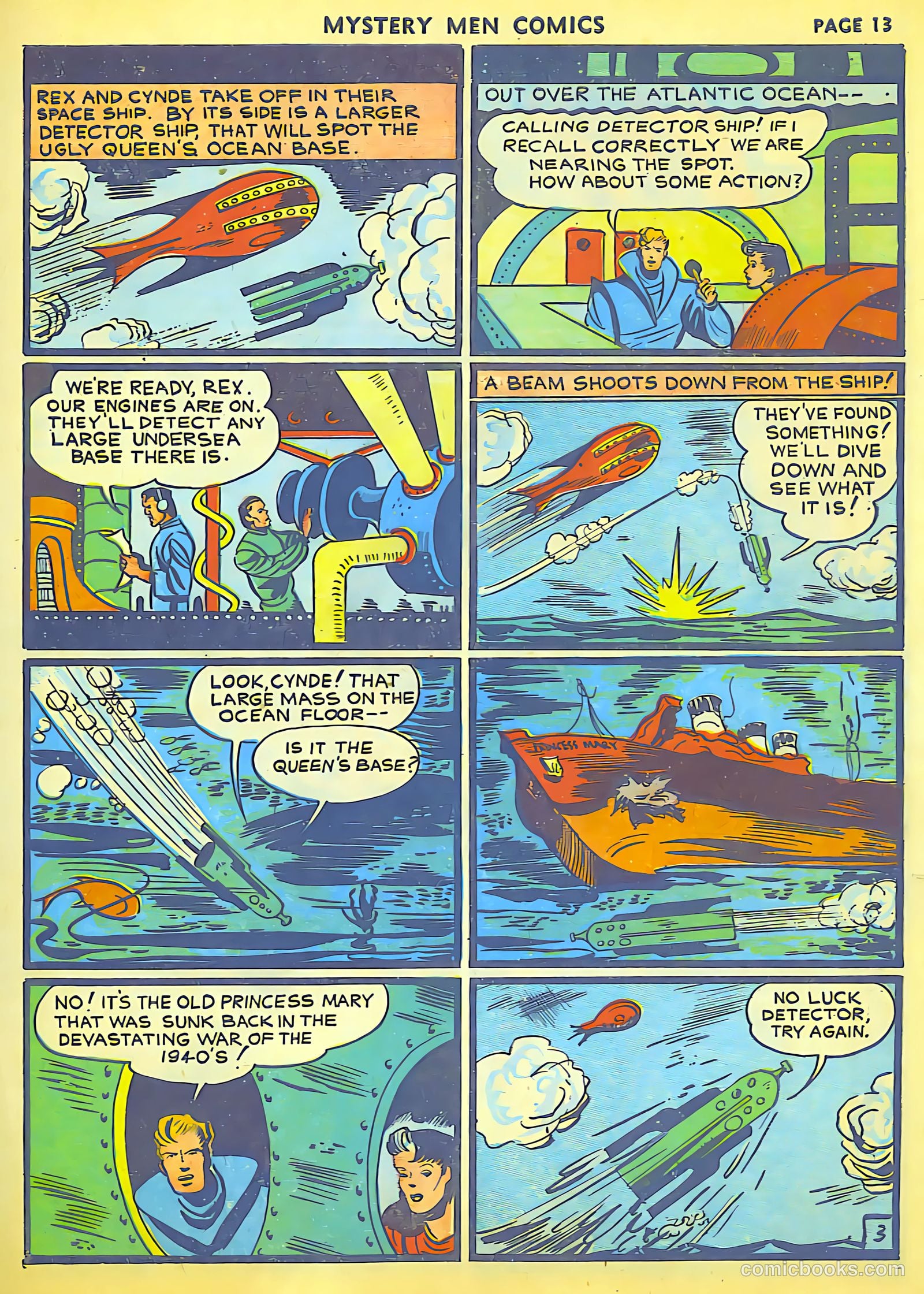 Mystery Men Comics #23 (1941) — page 15 of 67