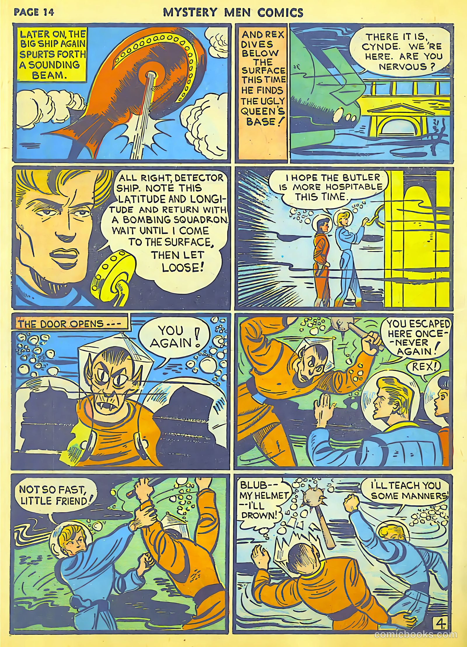 Mystery Men Comics #23 (1941) — page 16 of 67