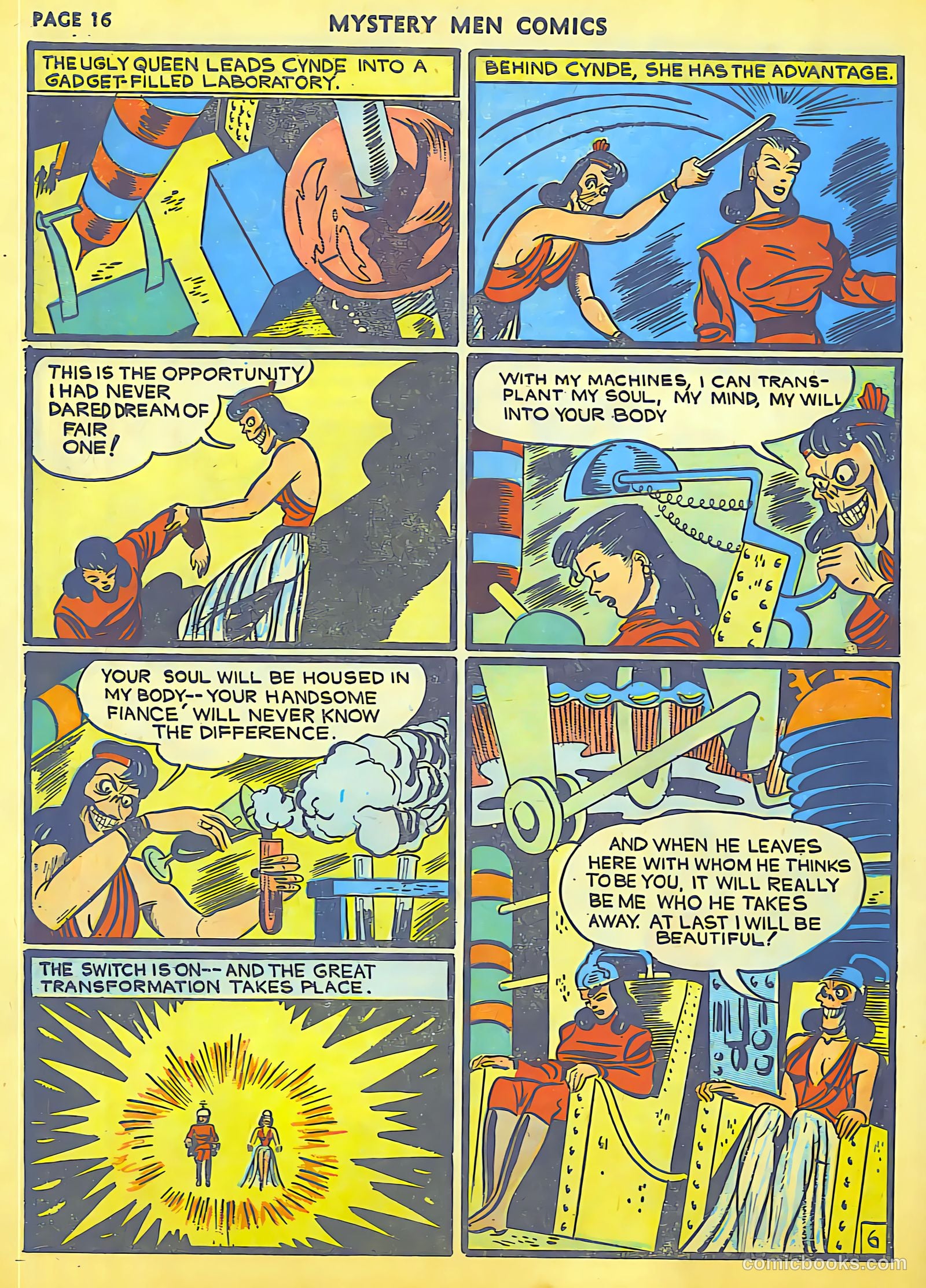 Mystery Men Comics #23 (1941) — page 18 of 67