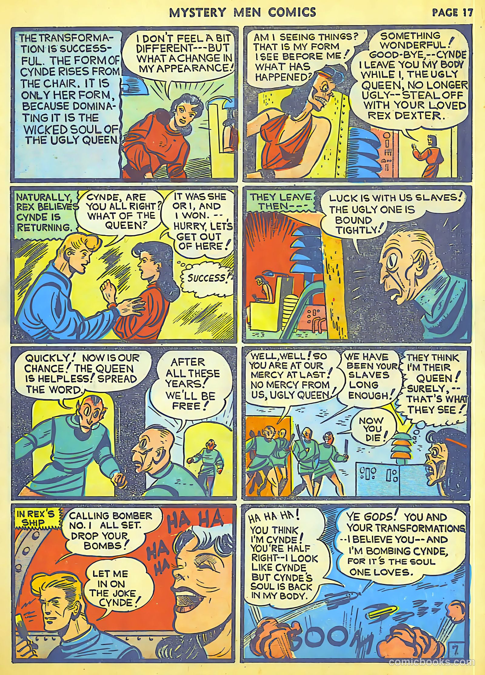 Mystery Men Comics #23 (1941) — page 19 of 67