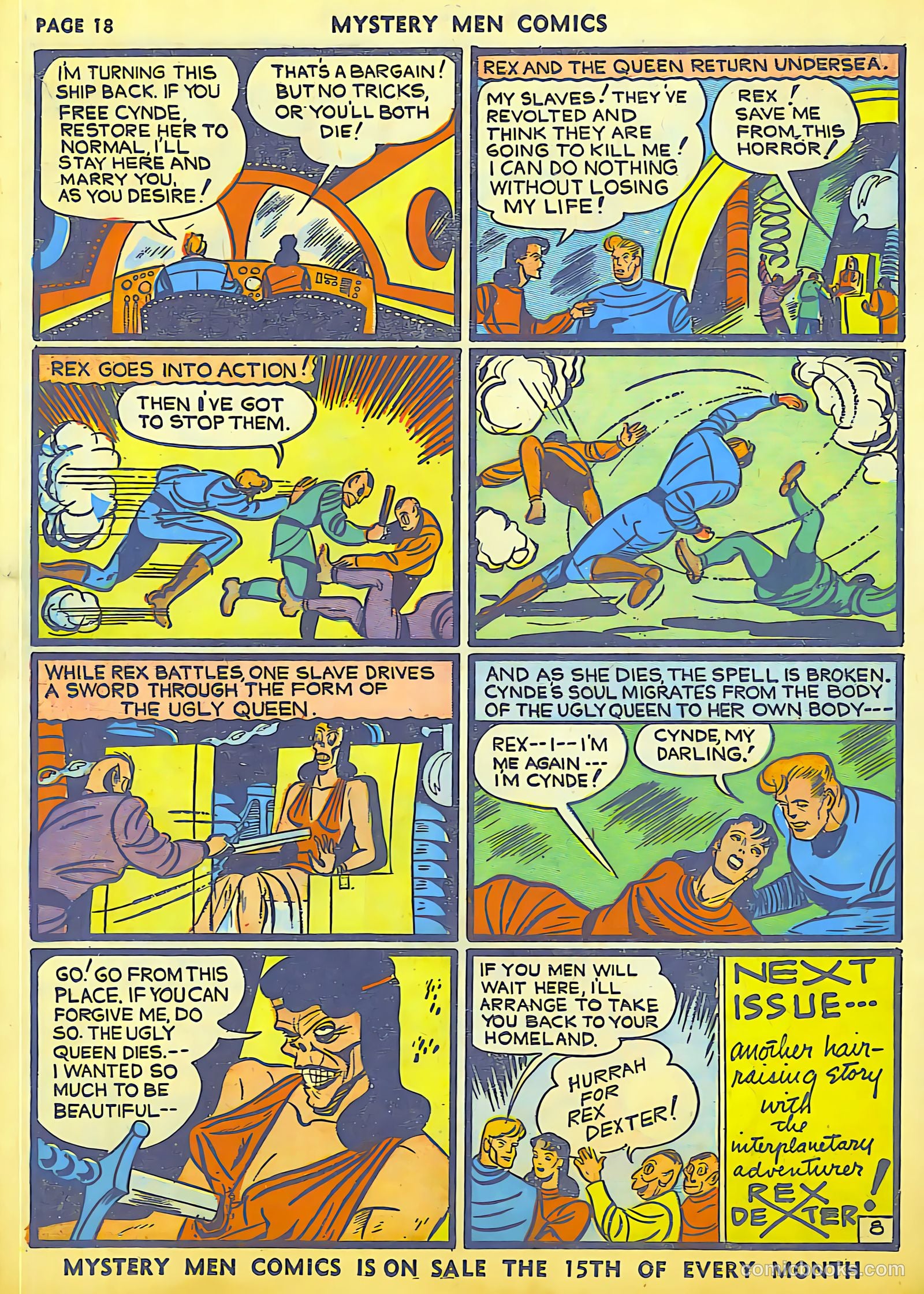 Mystery Men Comics #23 (1941) — page 20 of 67