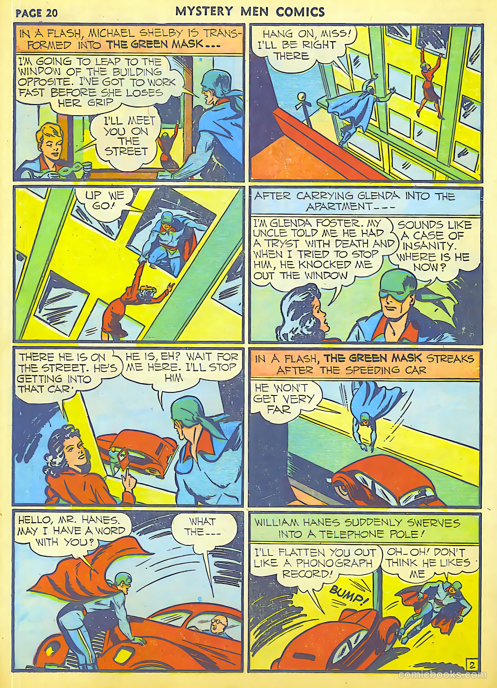 Mystery Men Comics #23 (1941) — page 22 of 67