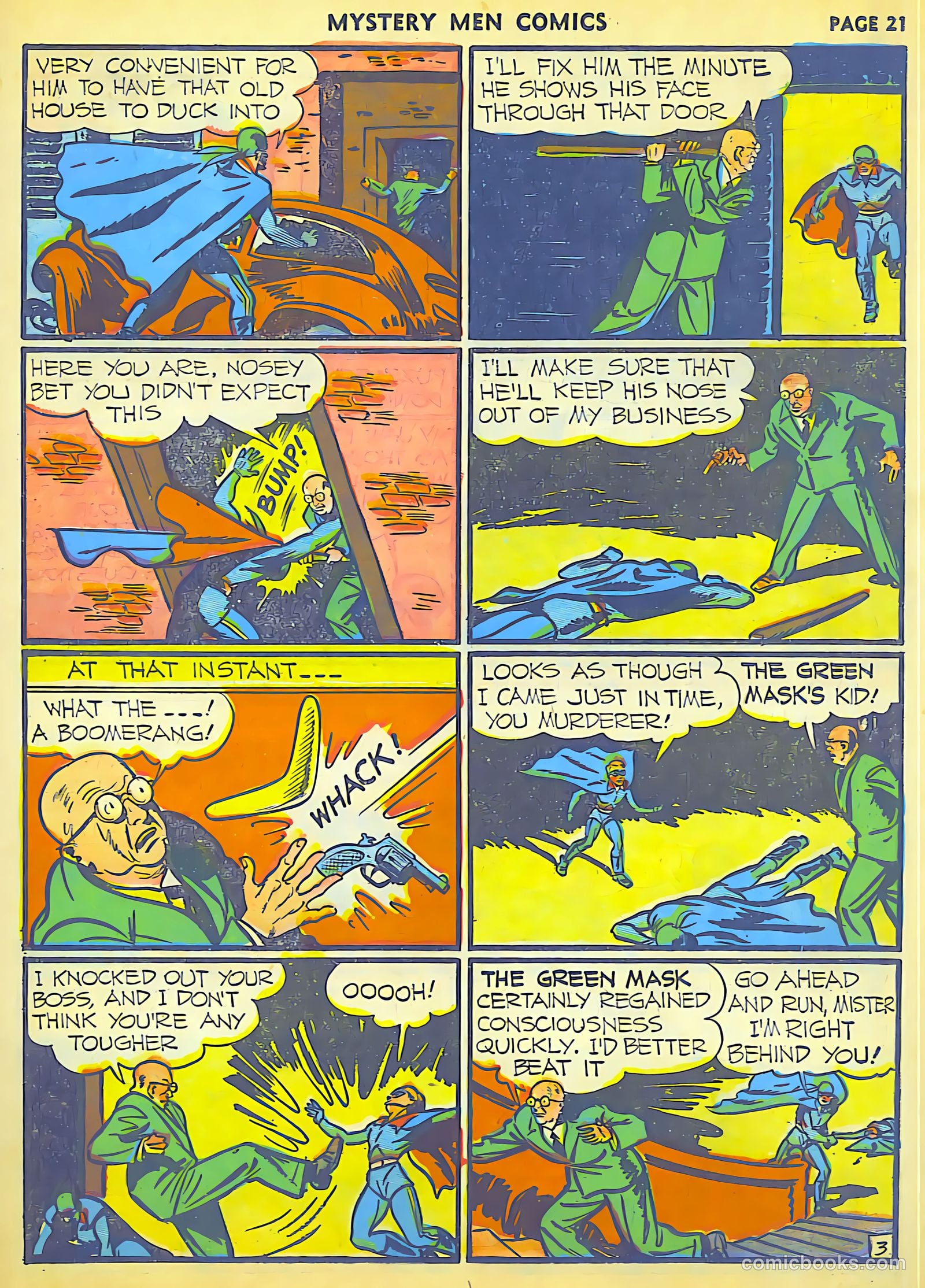 Mystery Men Comics #23 (1941) — page 23 of 67