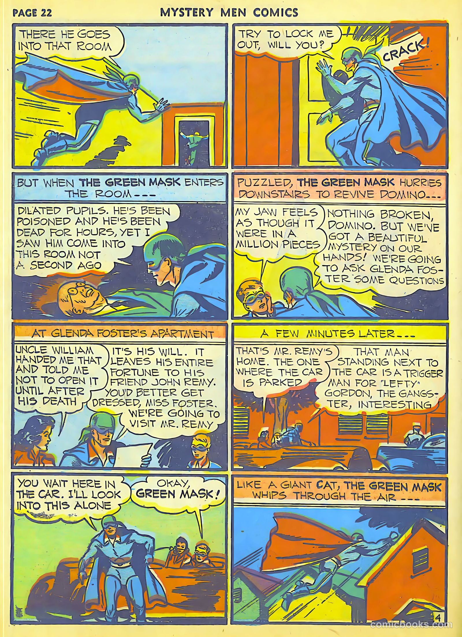 Mystery Men Comics #23 (1941) — page 24 of 67
