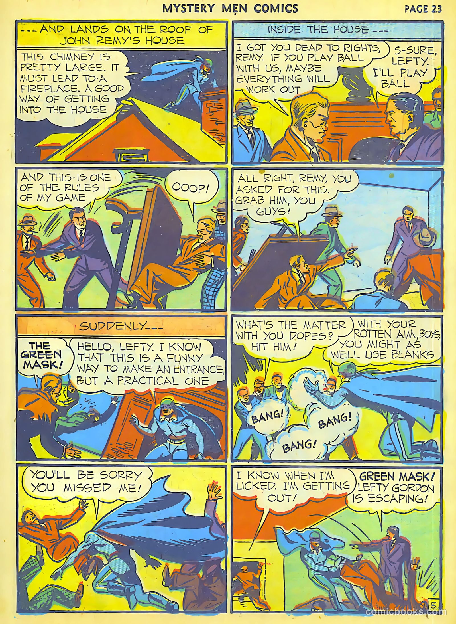 Mystery Men Comics #23 (1941) — page 25 of 67