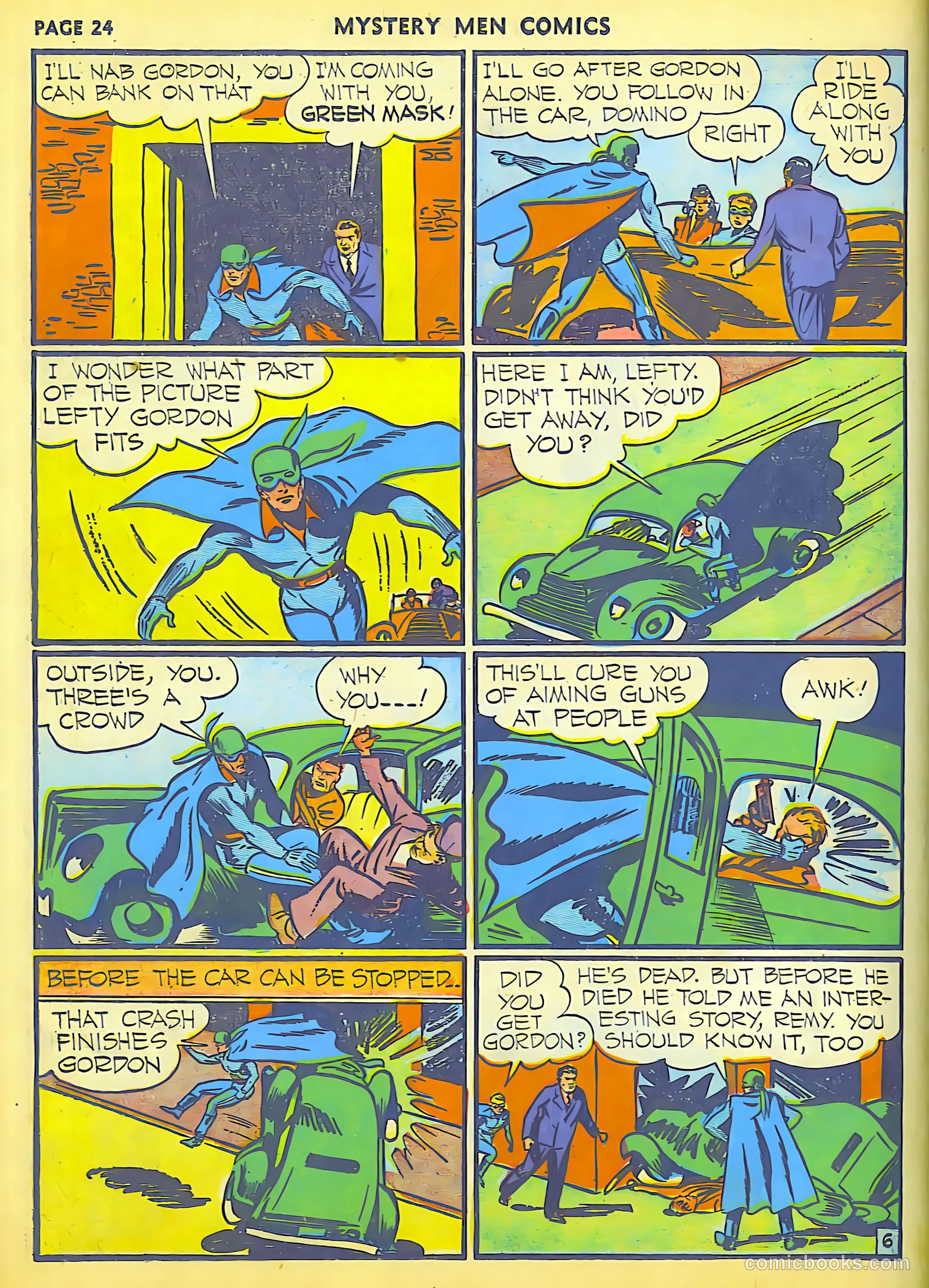 Mystery Men Comics #23 (1941) — page 26 of 67