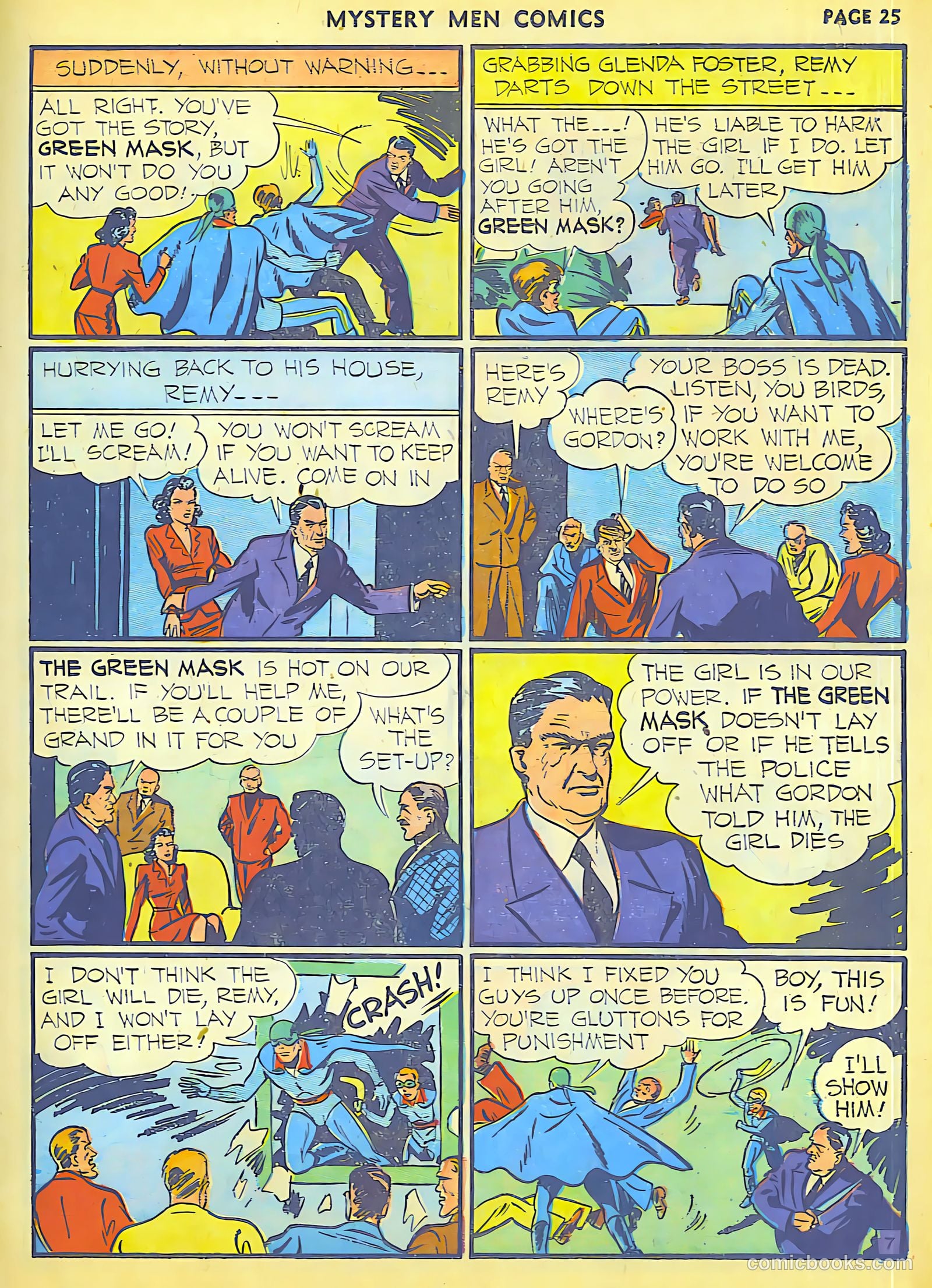 Mystery Men Comics #23 (1941) — page 27 of 67