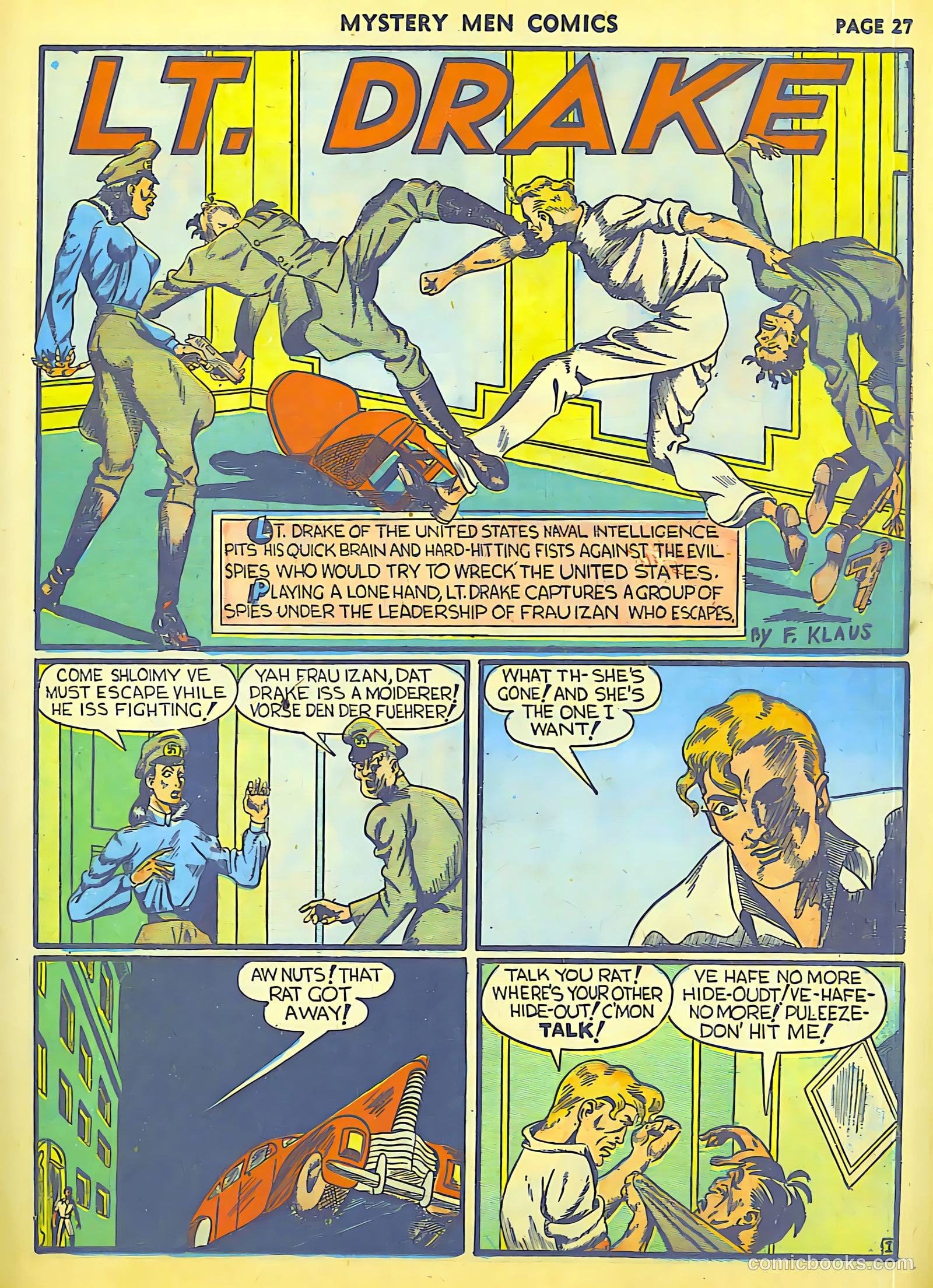 Mystery Men Comics #23 (1941) — page 29 of 67