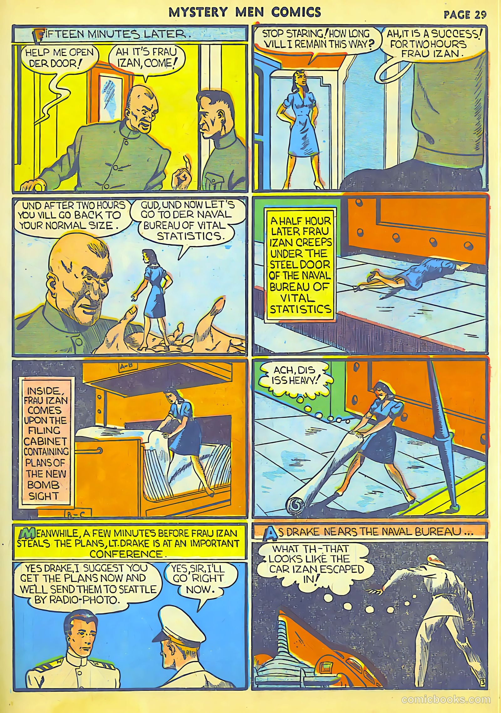 Mystery Men Comics #23 (1941) — page 31 of 67