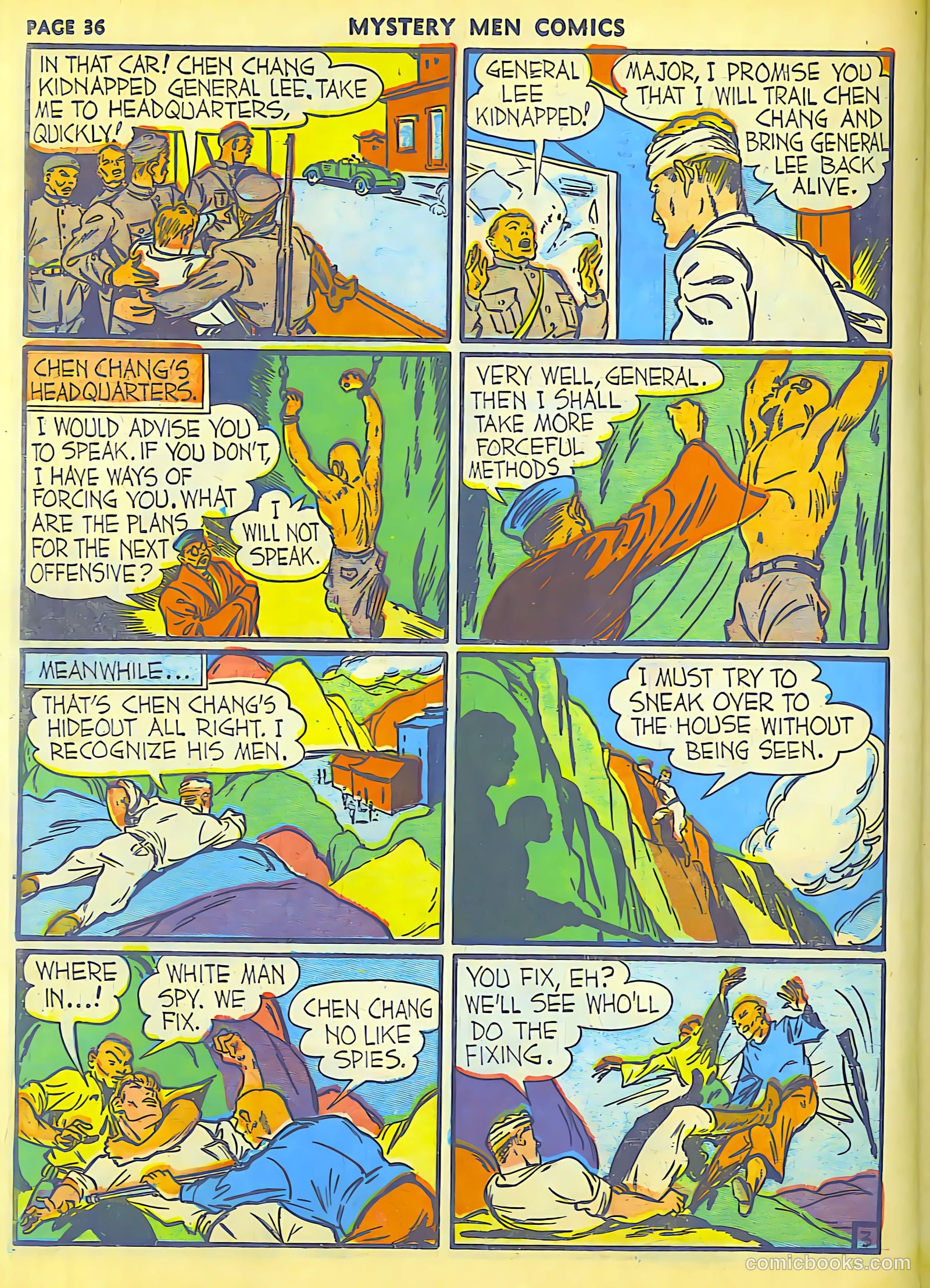 Mystery Men Comics #23 (1941) — page 37 of 67