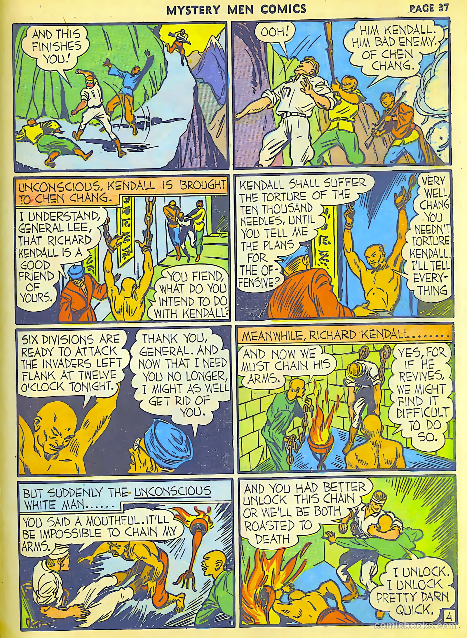 Mystery Men Comics #23 (1941) — page 38 of 67