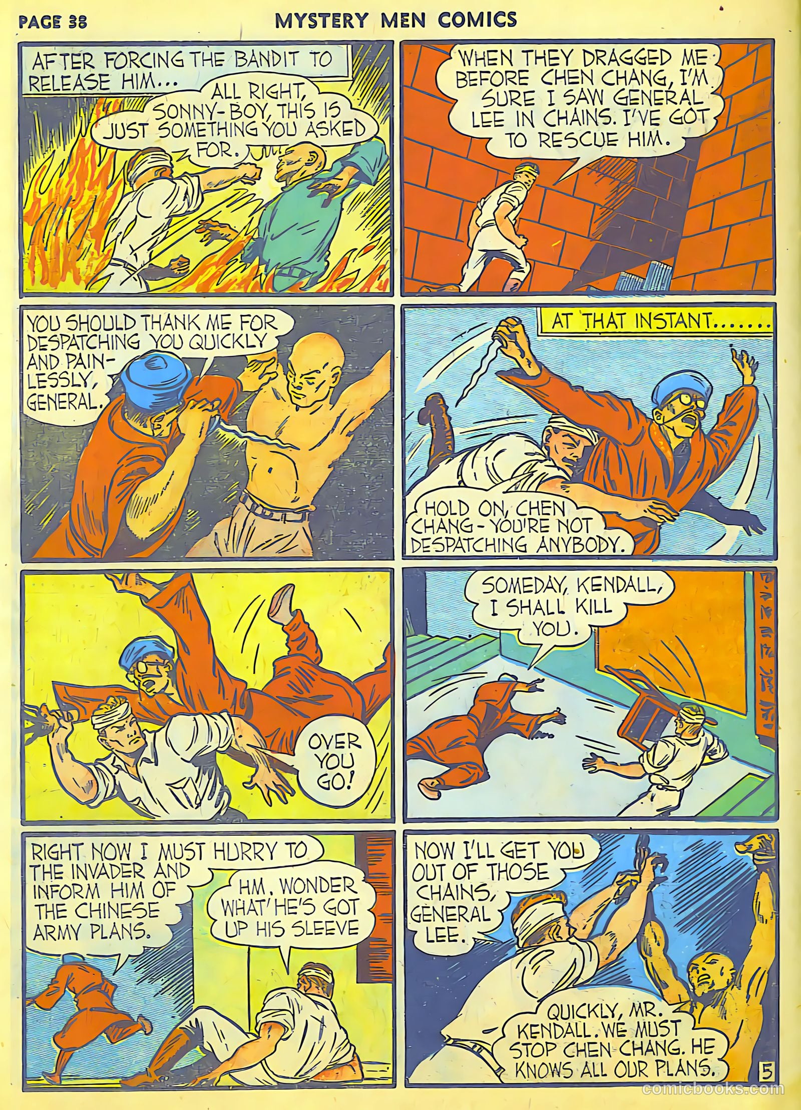 Mystery Men Comics #23 (1941) — page 39 of 67