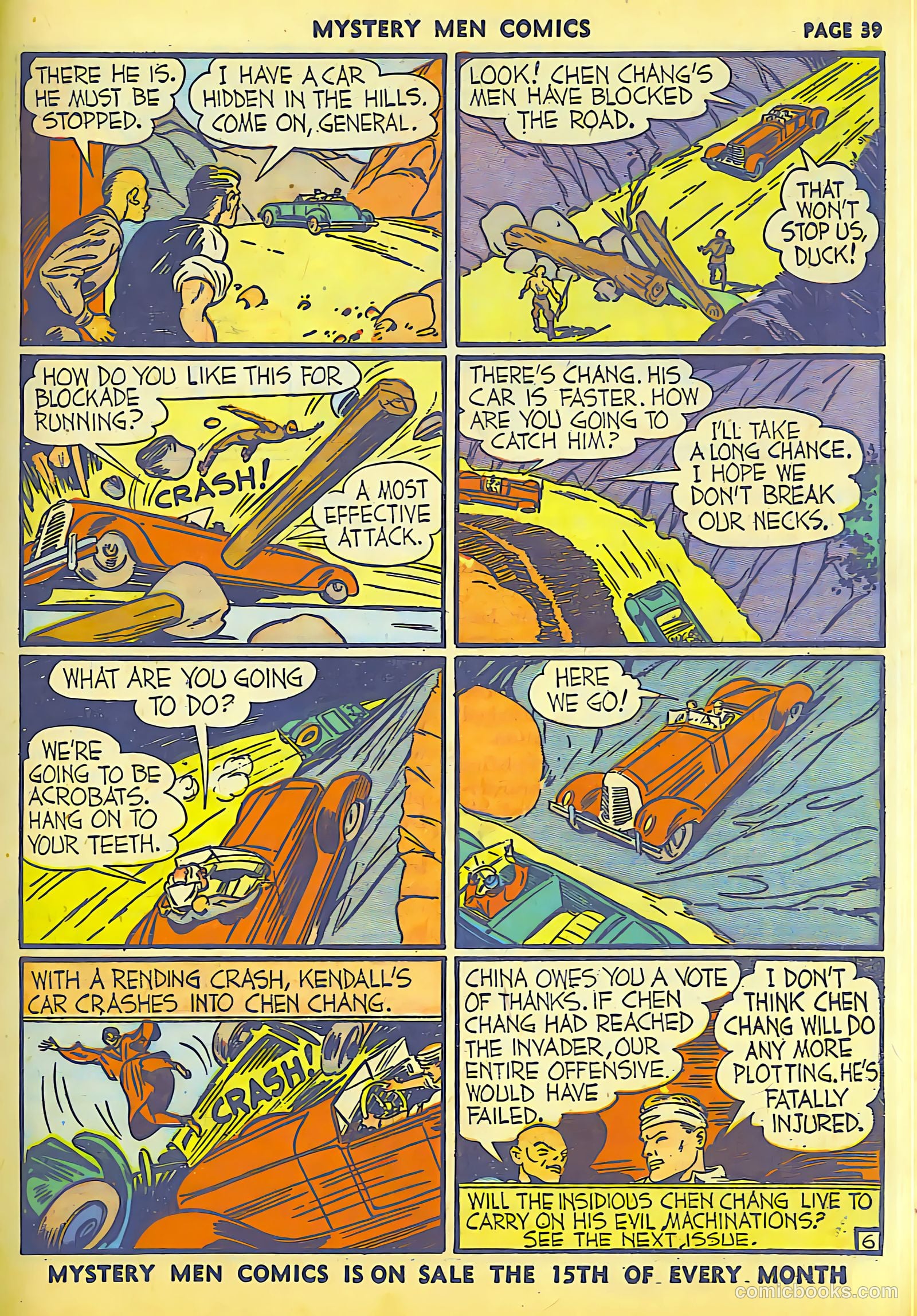 Mystery Men Comics #23 (1941) — page 40 of 67