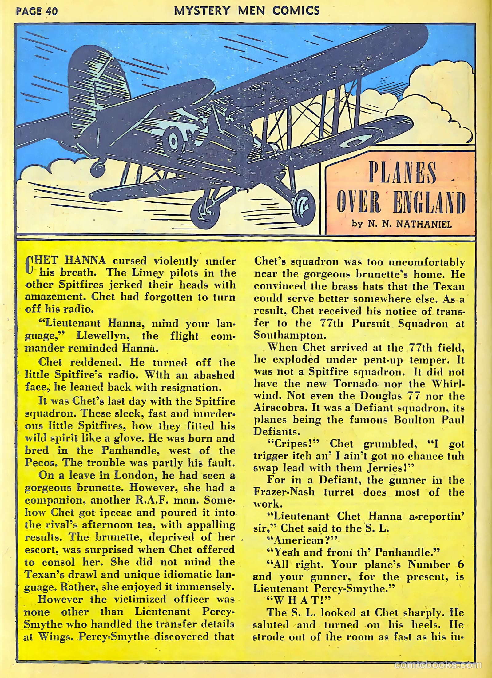 Mystery Men Comics #23 (1941) — page 41 of 67