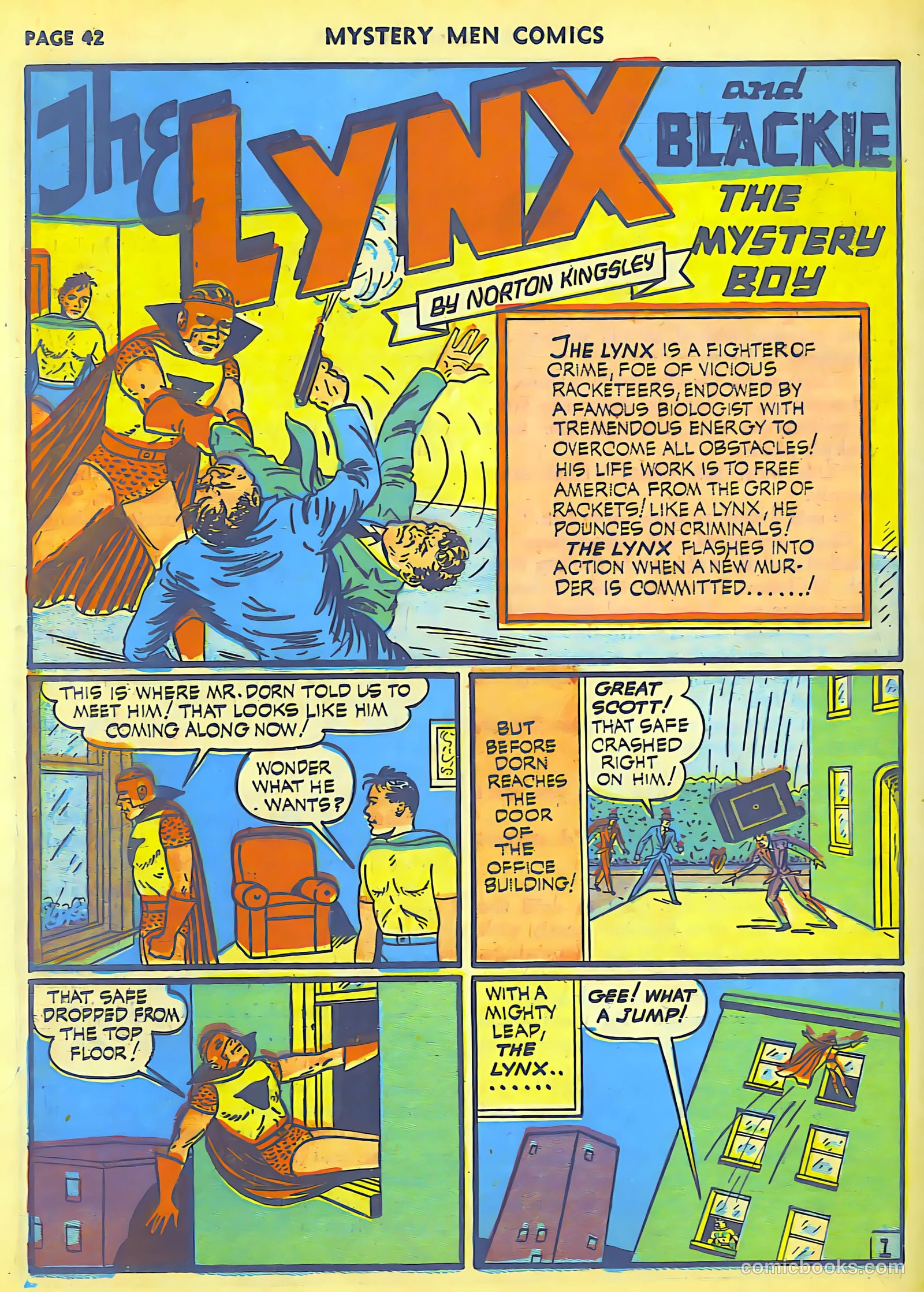Mystery Men Comics #23 (1941) — page 43 of 67