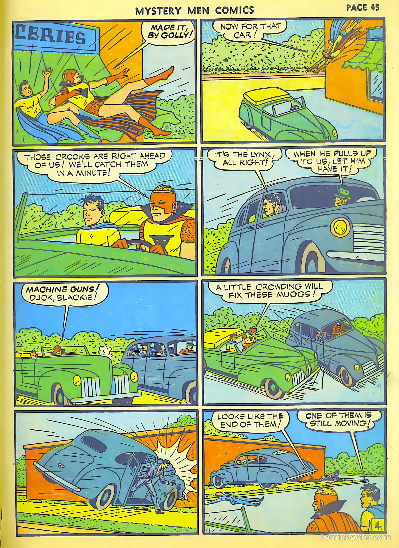 Mystery Men Comics #23 (1941) — page 46 of 67