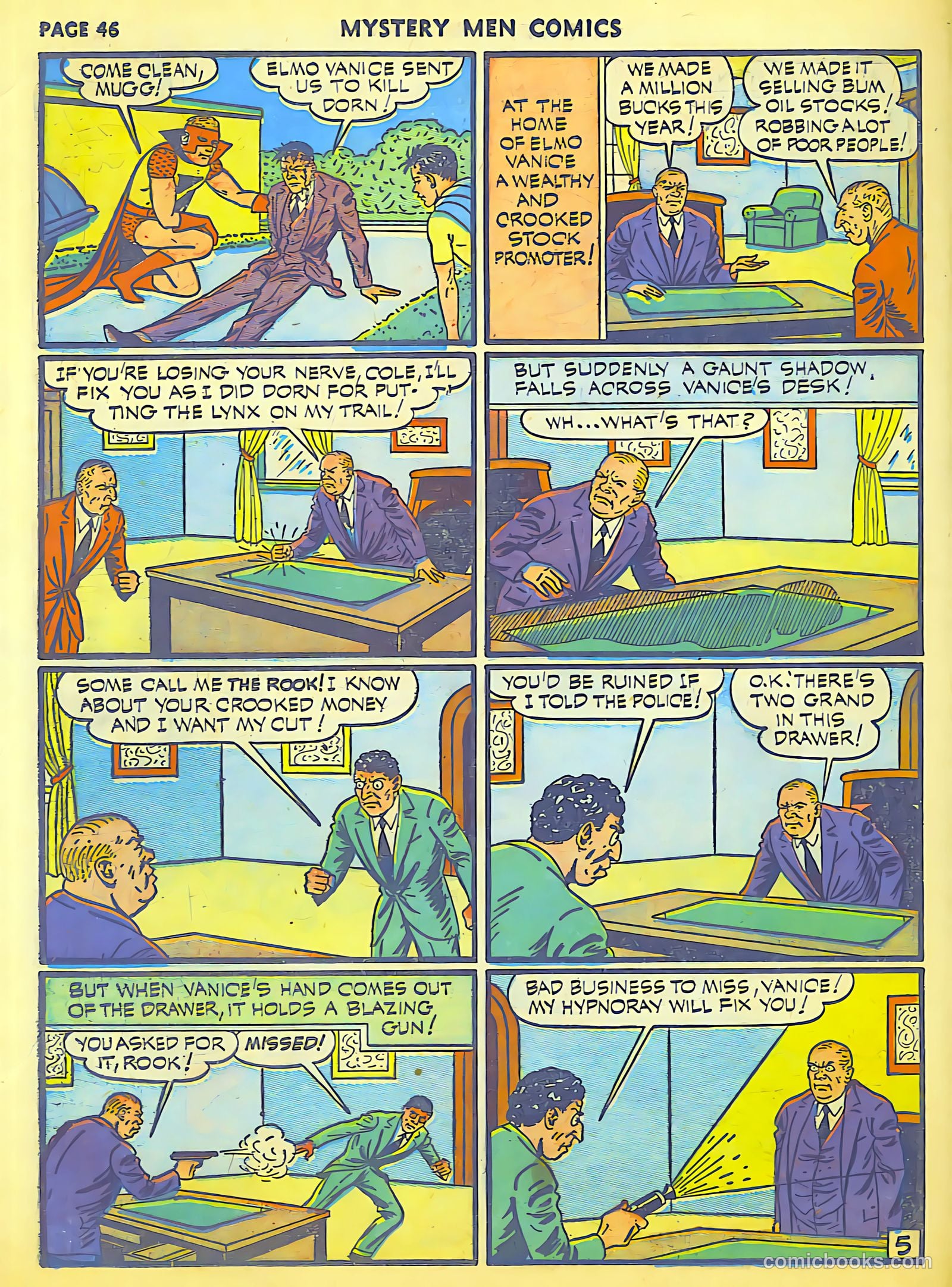 Mystery Men Comics #23 (1941) — page 47 of 67