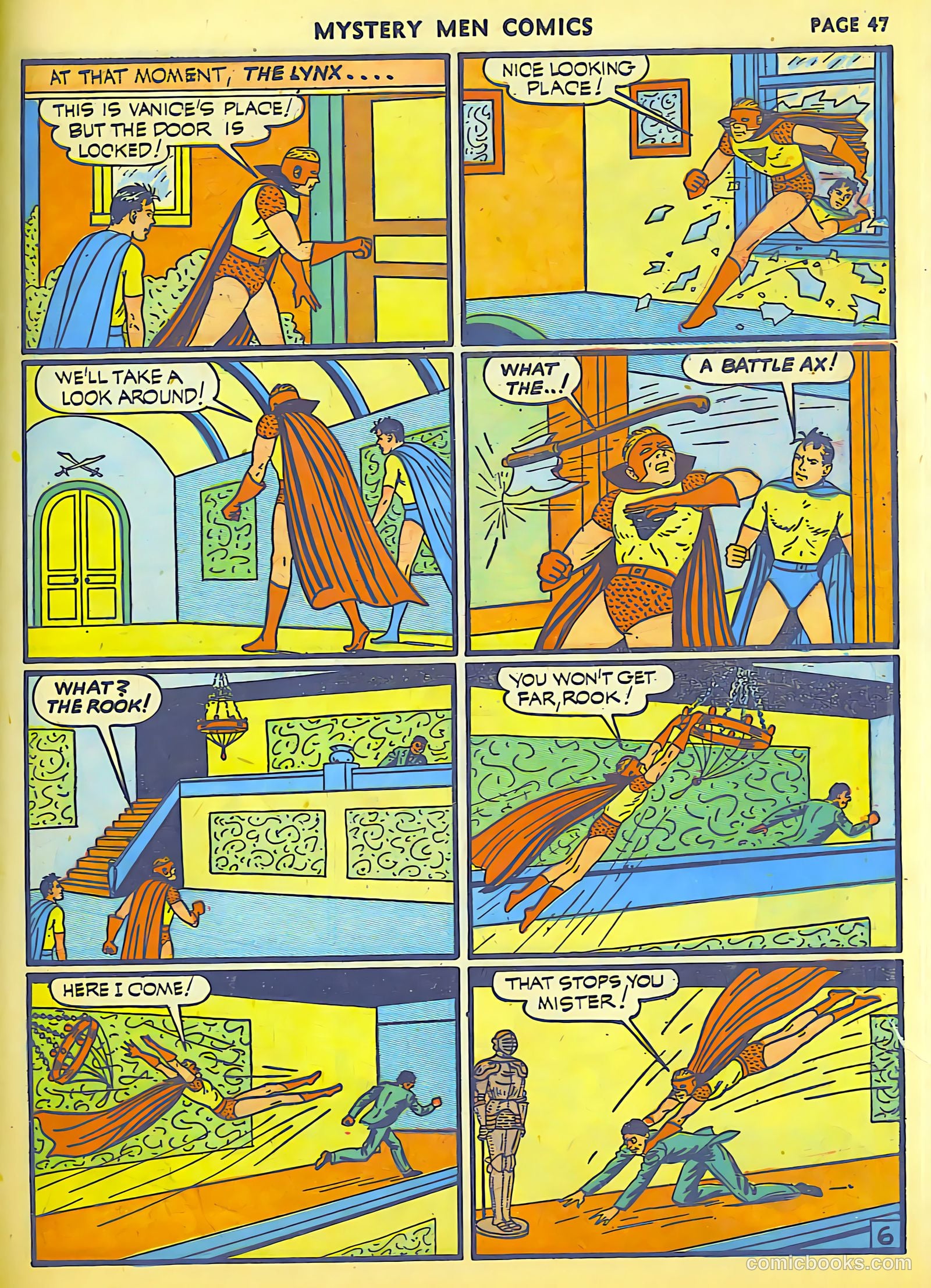 Mystery Men Comics #23 (1941) — page 48 of 67